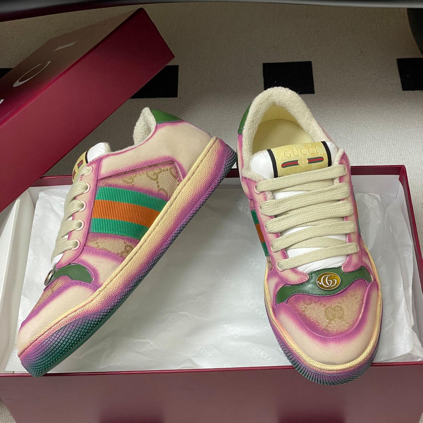 Gucci Serigraphy Screener Trainer - DesignerGu