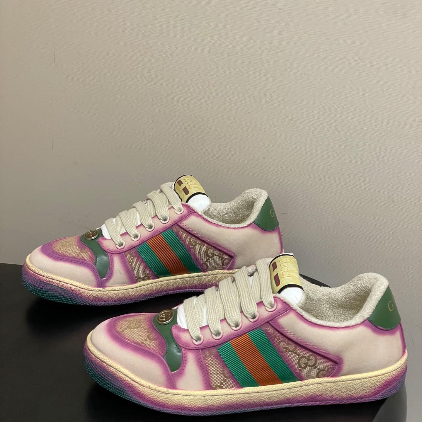 Gucci Serigraphy Screener Trainer - DesignerGu