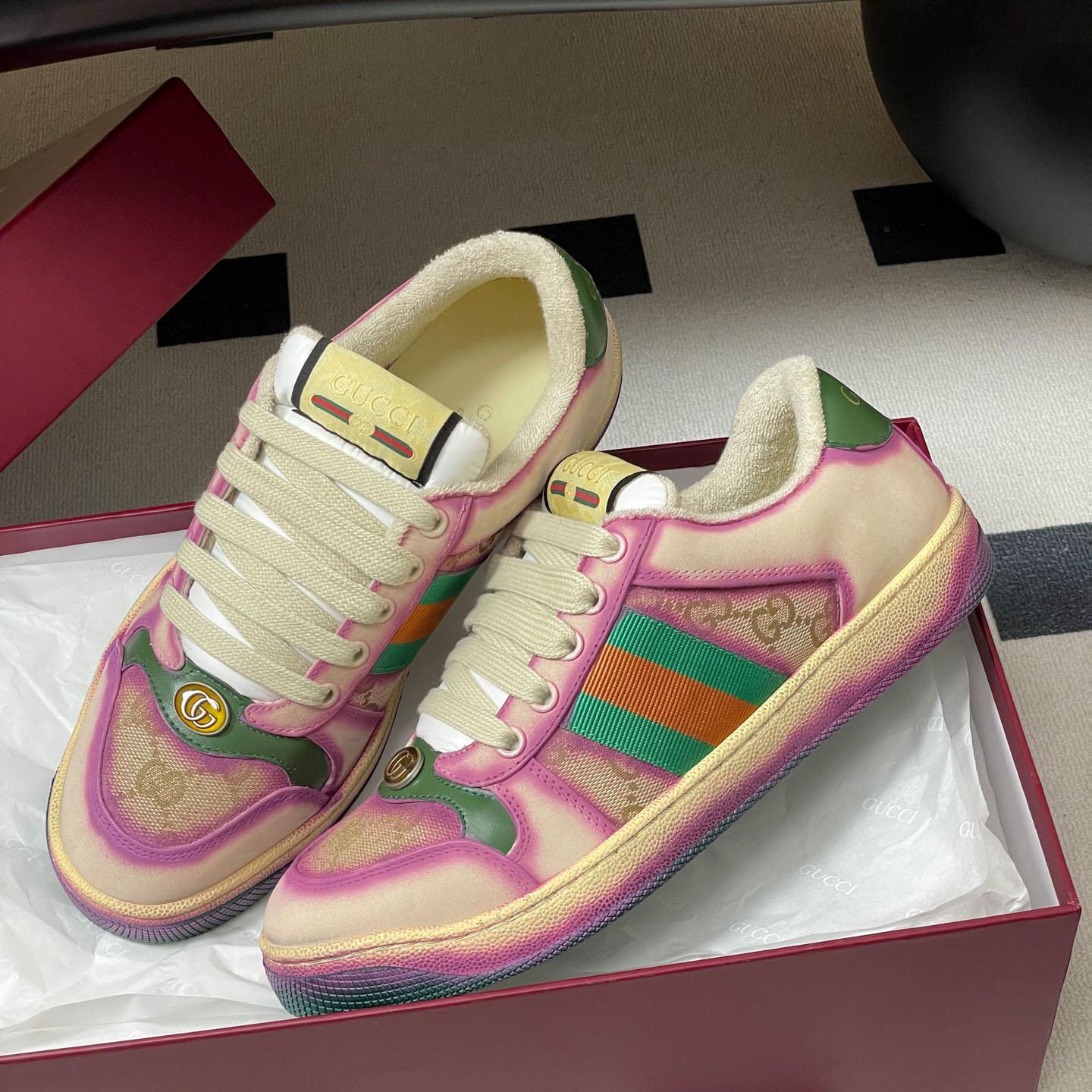 Gucci Serigraphy Screener Trainer - DesignerGu