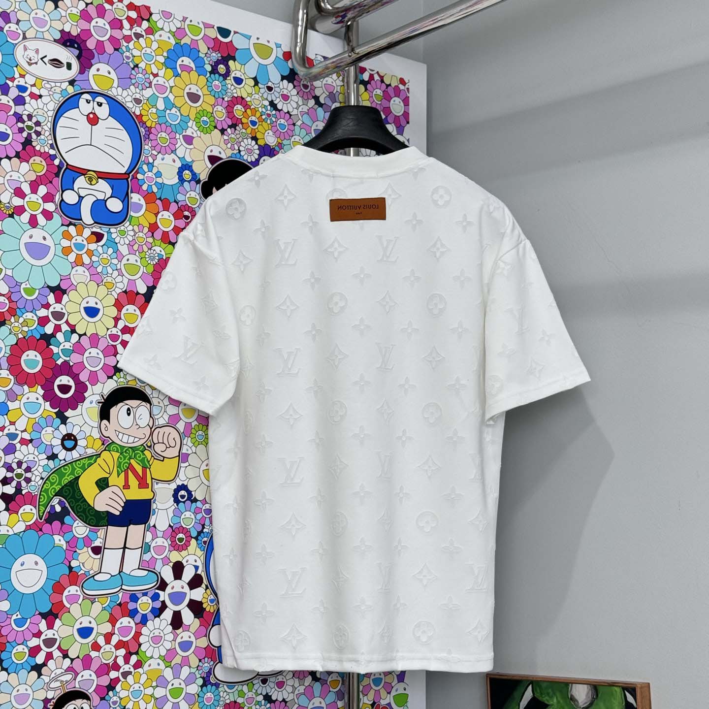 Louis Vuitton Monogram Short-Sleeved Crewneck - DesignerGu