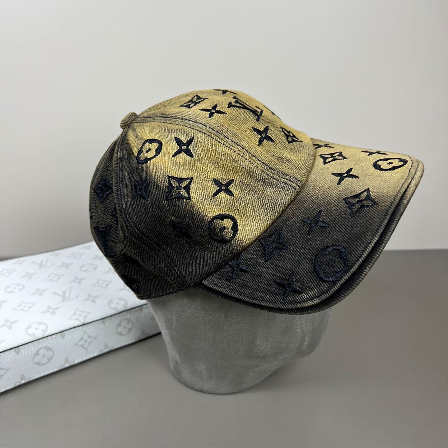 Louis Vuitton Monogram Gradient Hat - DesignerGu