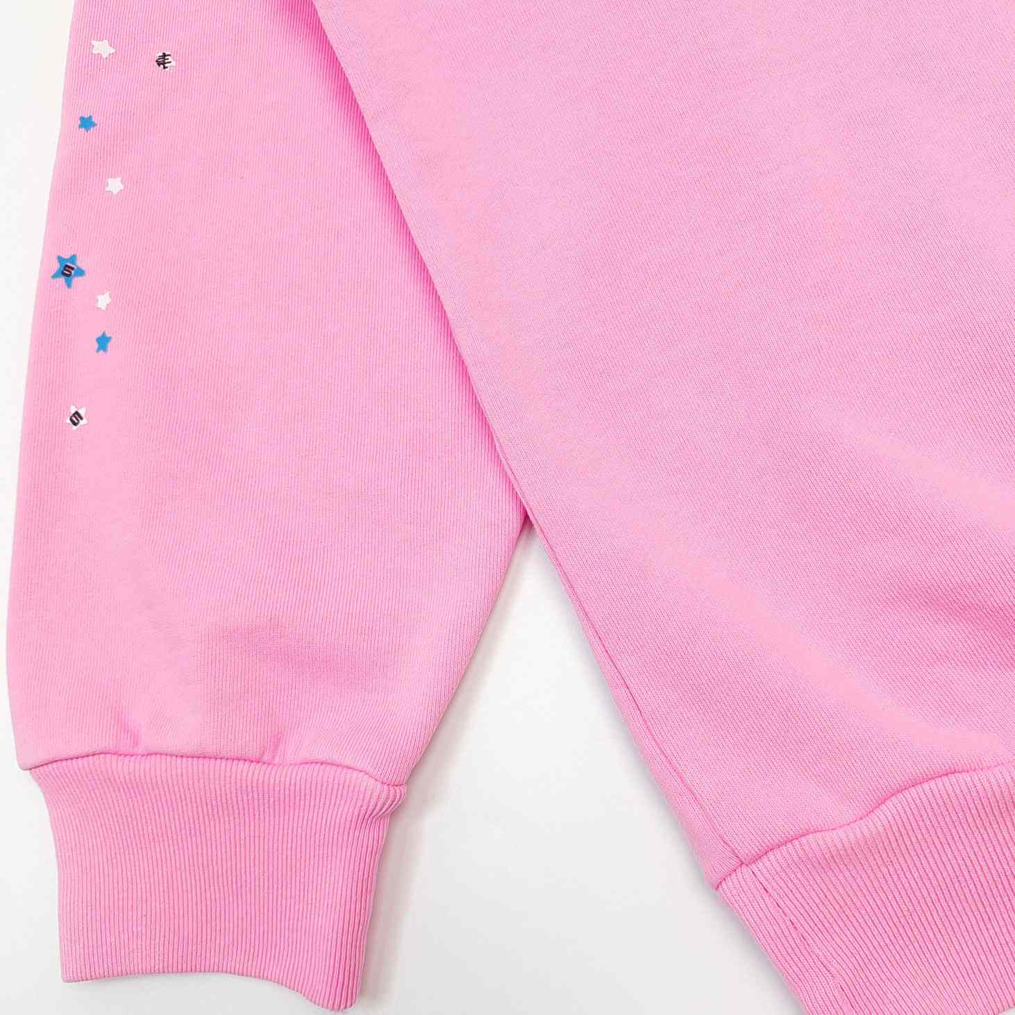 Sp5der OG Web Hoodie 'Pink' - DesignerGu