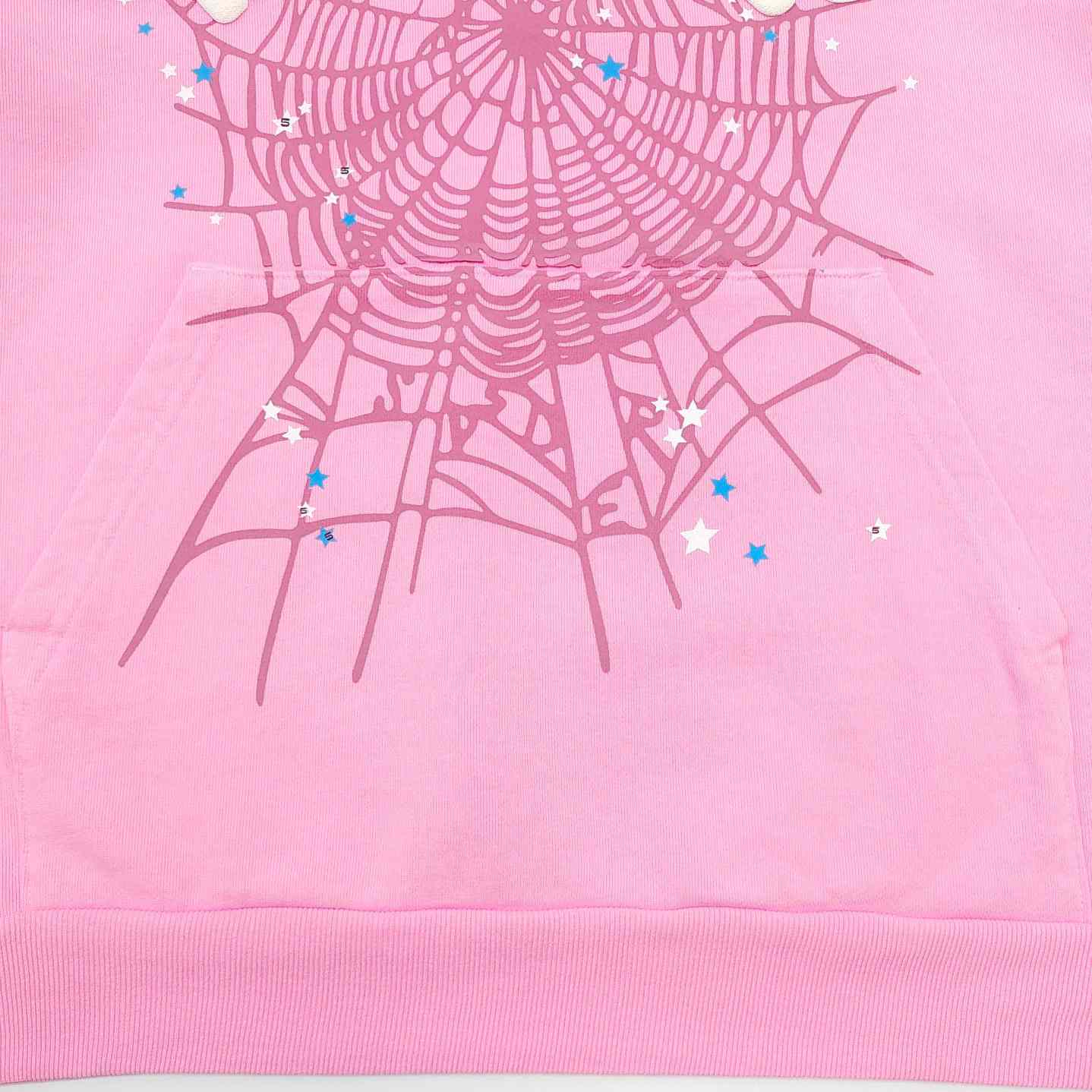 Sp5der OG Web Hoodie 'Pink' - DesignerGu