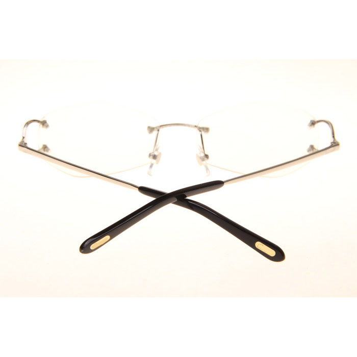 Cartier CT 4193831 Eyeglasses In Silver - DesignerGu