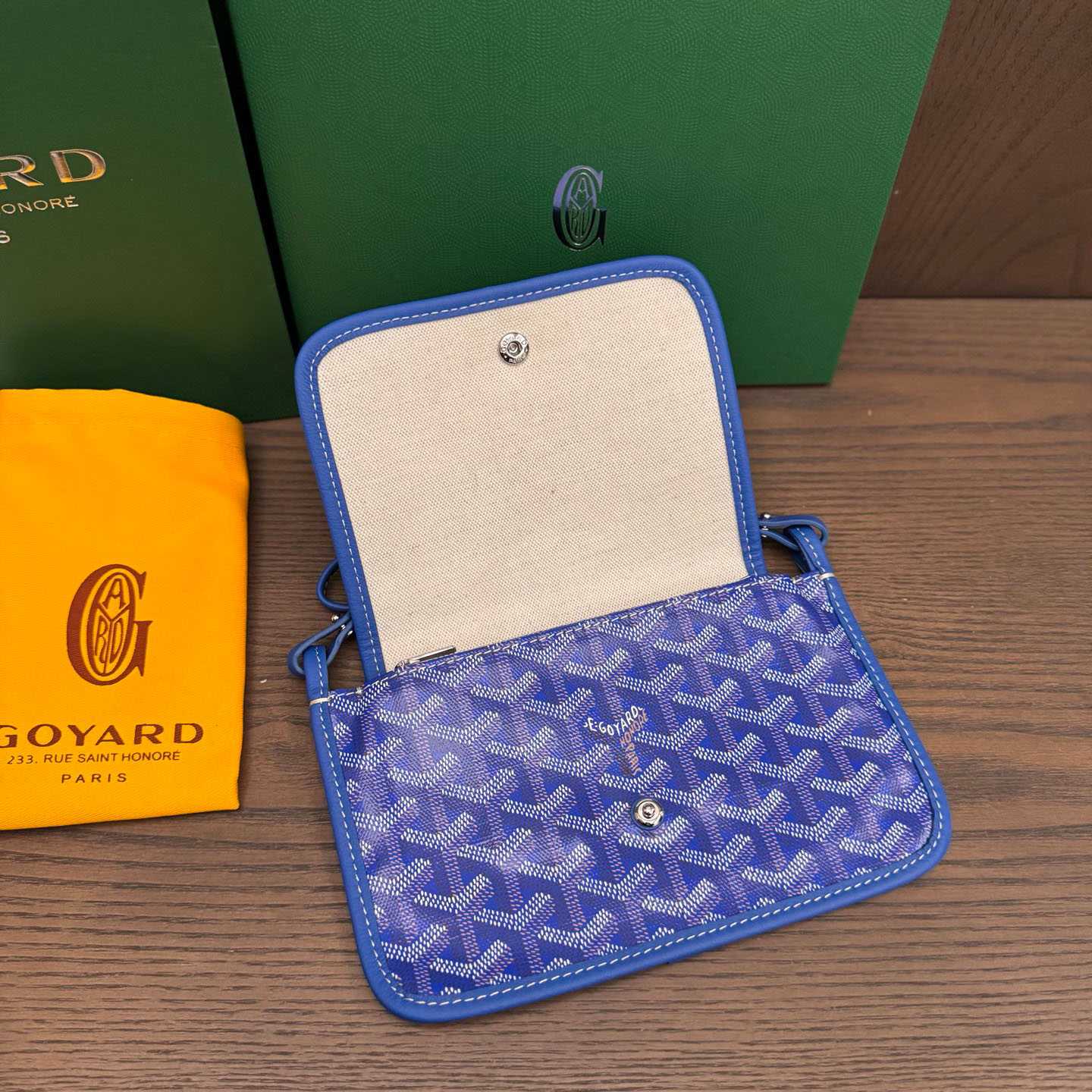 Goyard Plumet Pocket Wallet - DesignerGu