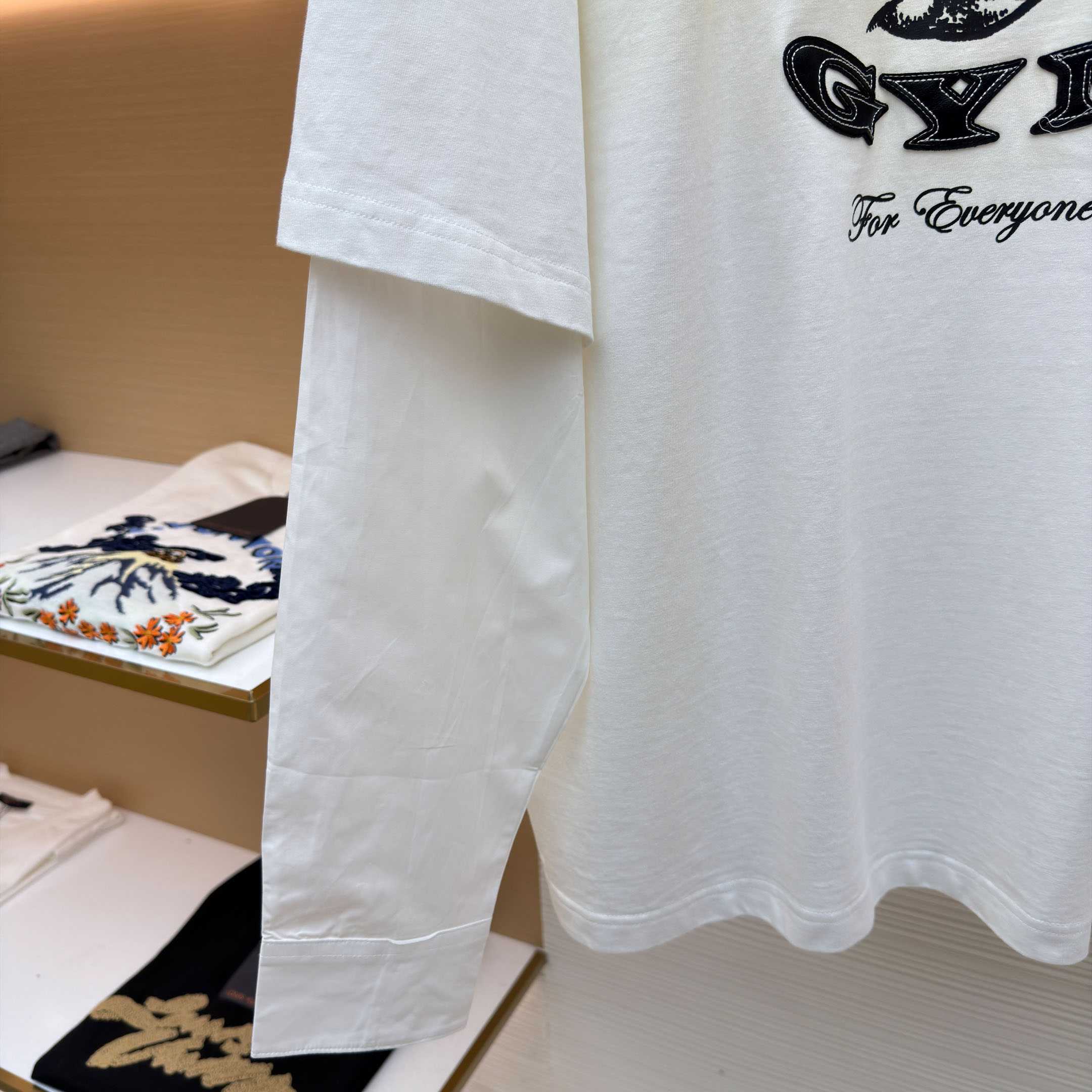 Acne Studios   LAYERED LOGO T-SHIRT  - DesignerGu