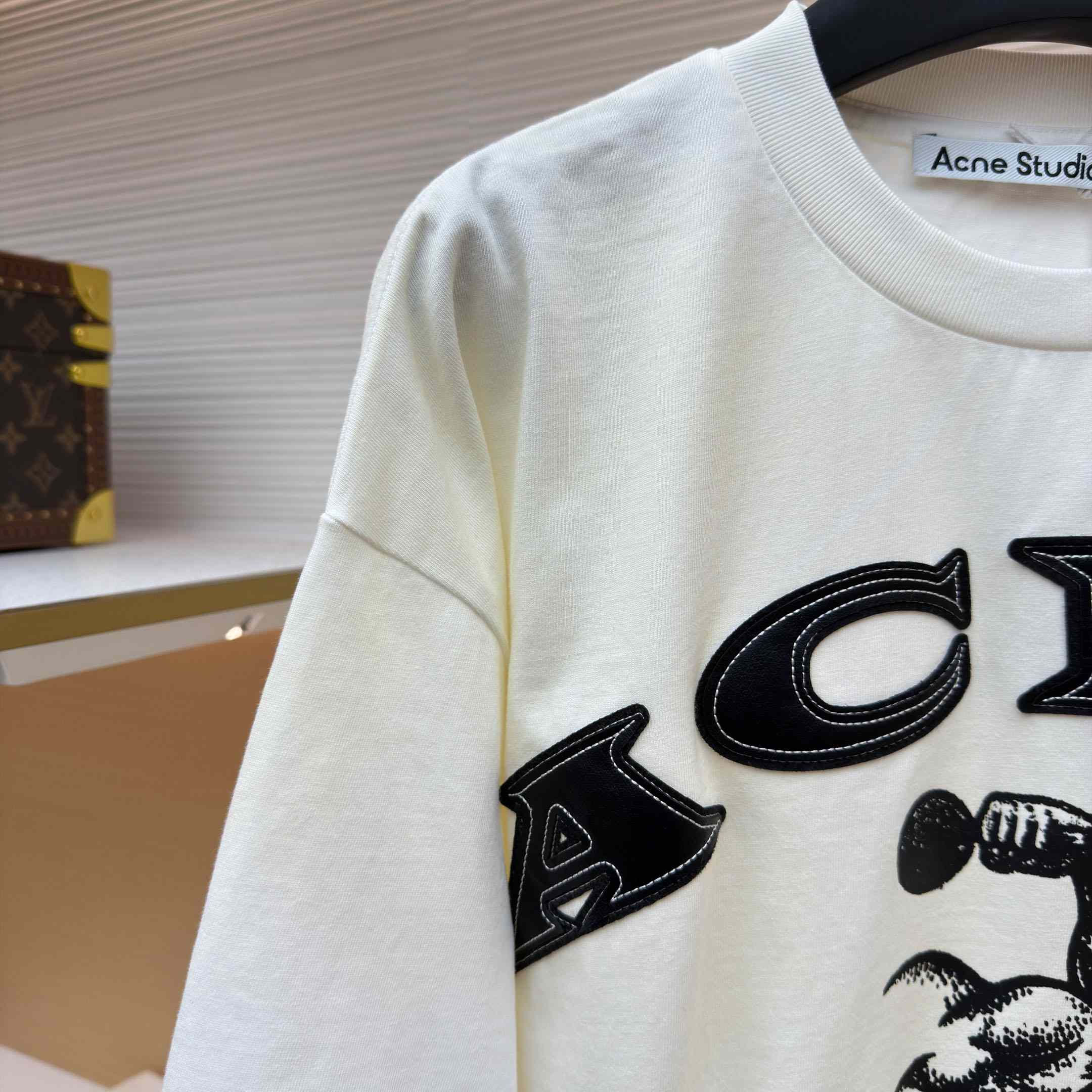 Acne Studios   LAYERED LOGO T-SHIRT  - DesignerGu