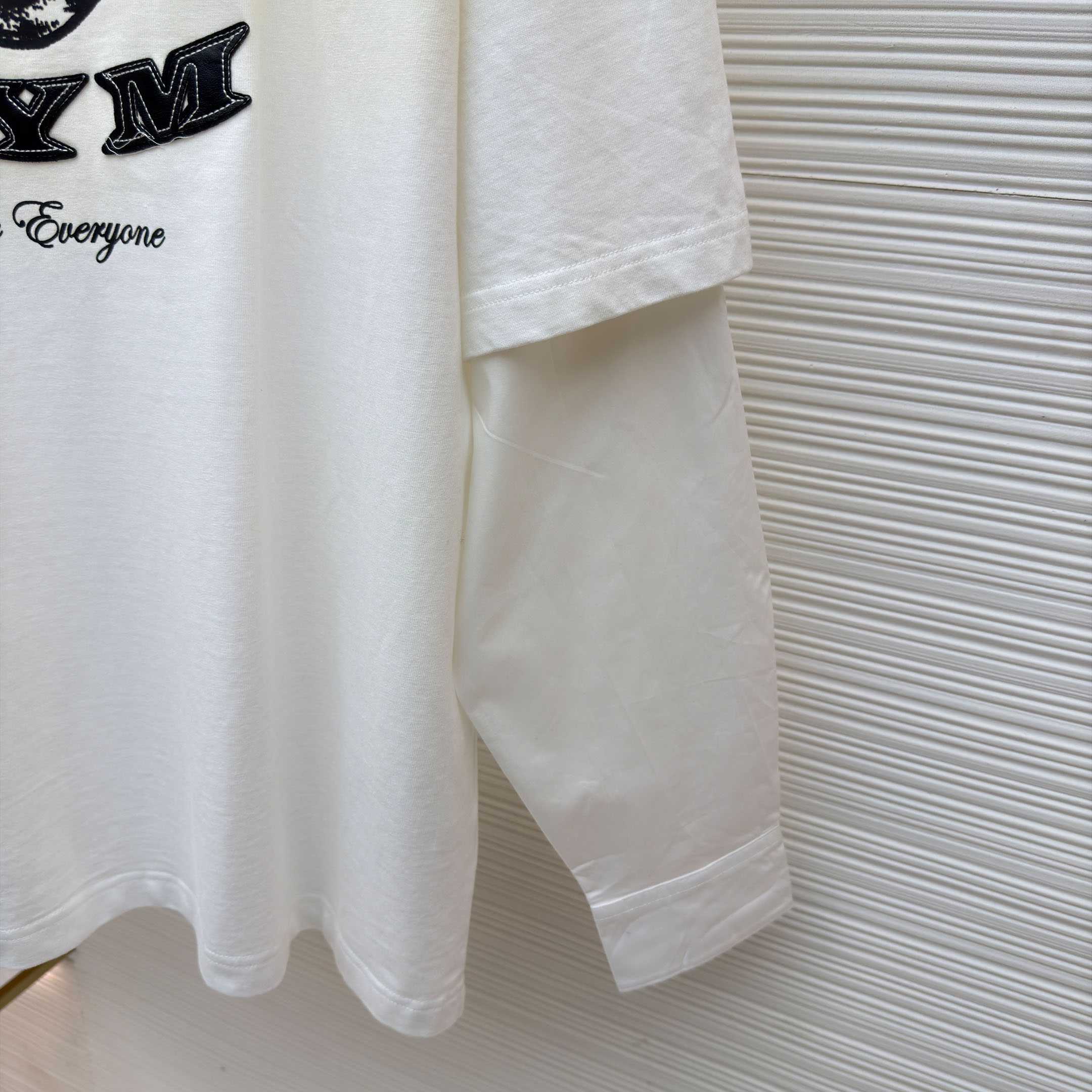 Acne Studios   LAYERED LOGO T-SHIRT  - DesignerGu