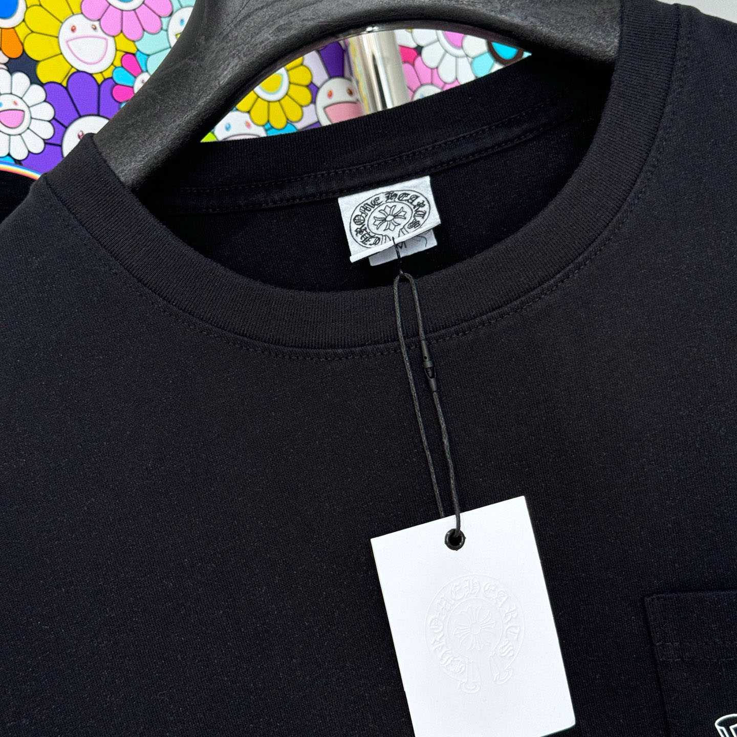 Chrome Hearts Vintage Cross Flame L/S T-Shirt - DesignerGu