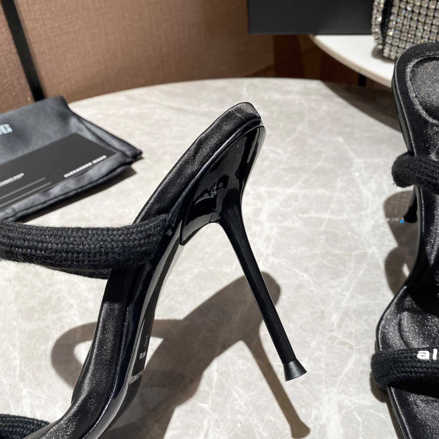 Alexander Wang  Julie 105mm Nylon Tubular Sandal - DesignerGu