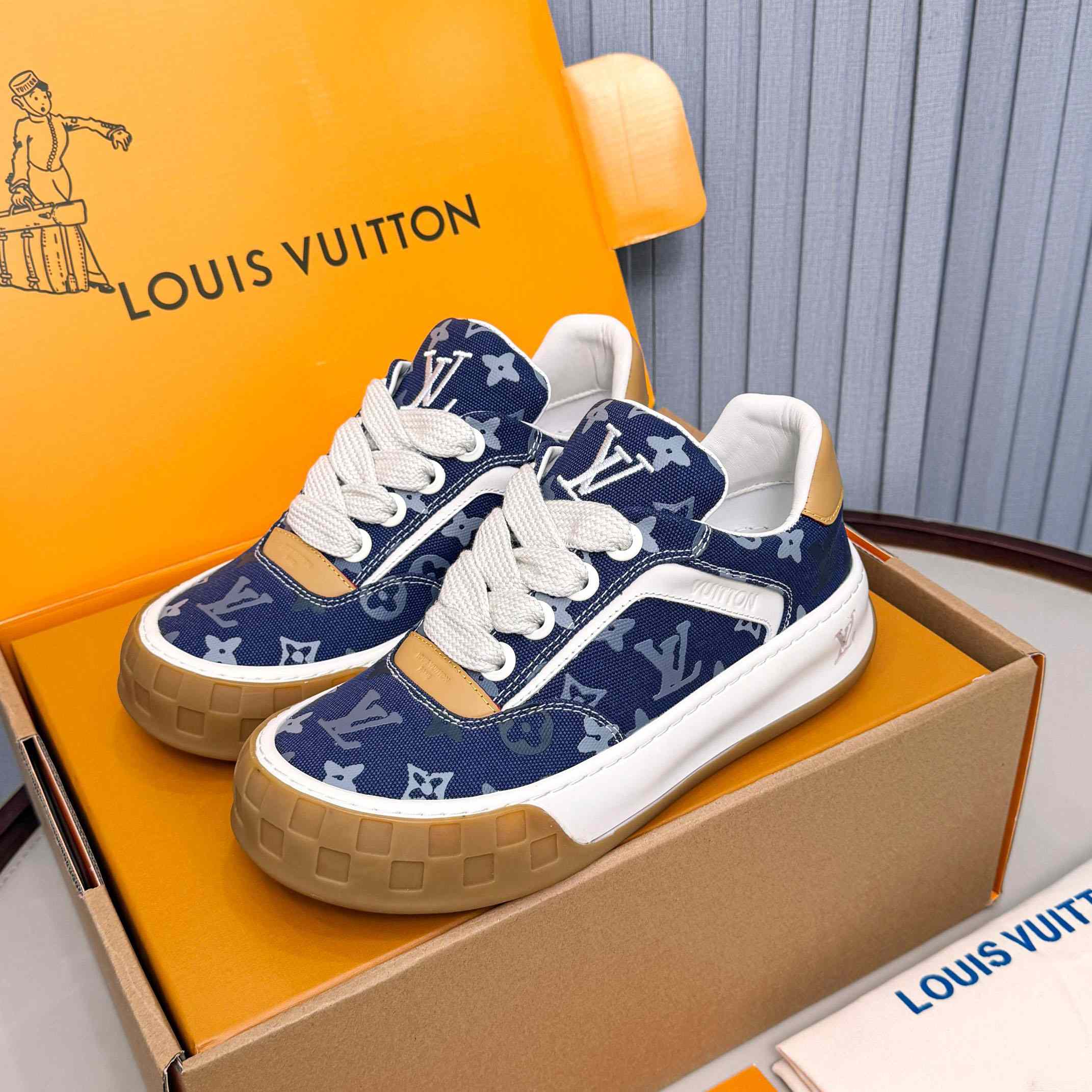 Louis Vuitton LV Tilted Sneaker 1AJCWL - DesignerGu