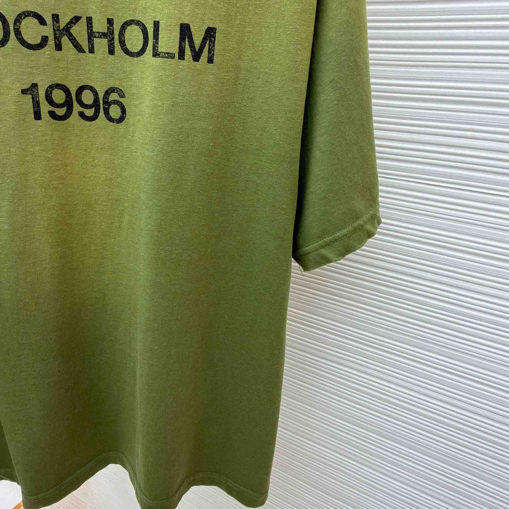 Acne Studios  Logo Tshirt - Relaxed Fit - DesignerGu