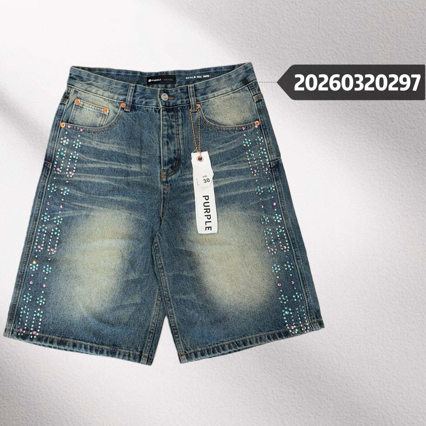 Purple-Brand Shorts    20297 - DesignerGu