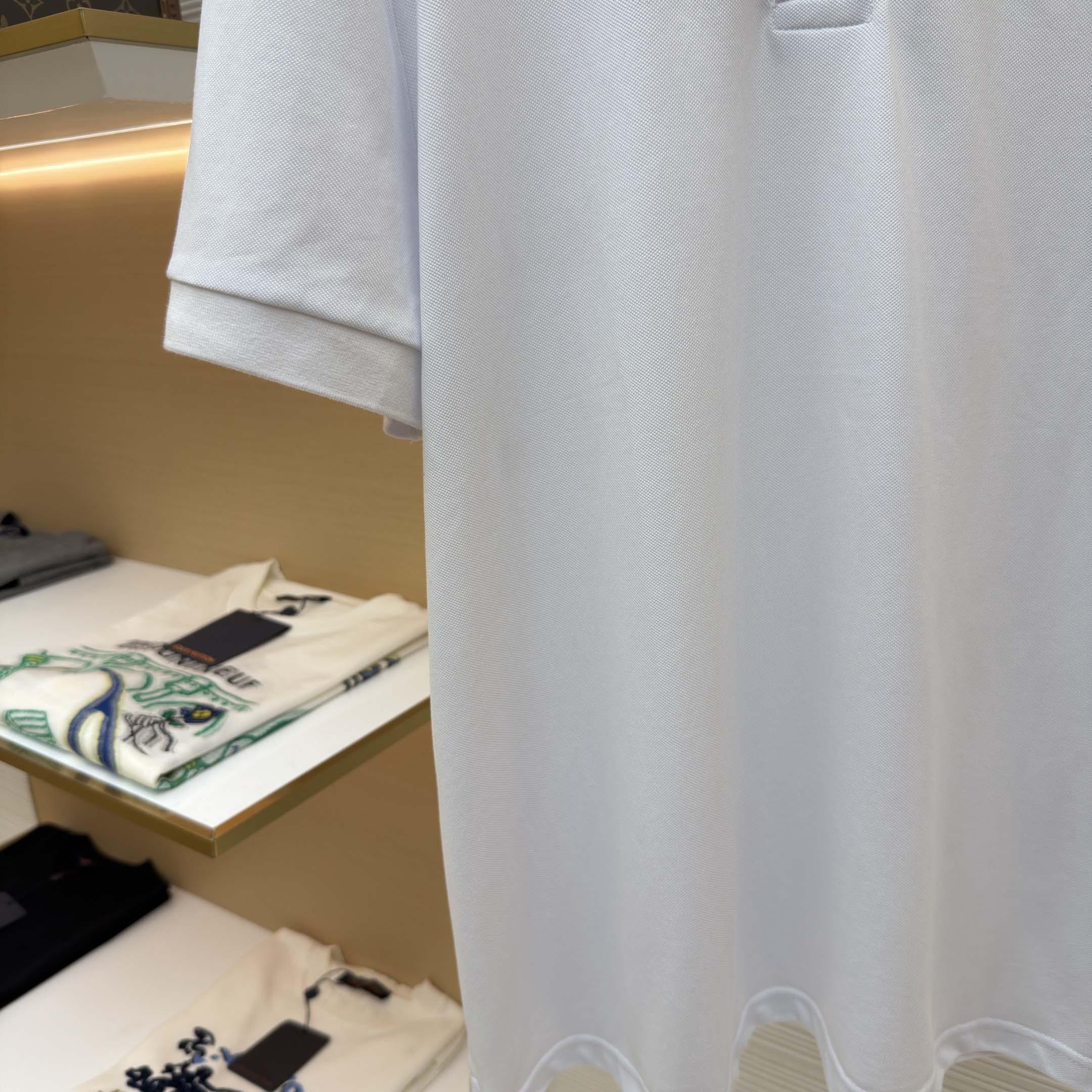 Prada Piqué Polo Shirt - DesignerGu