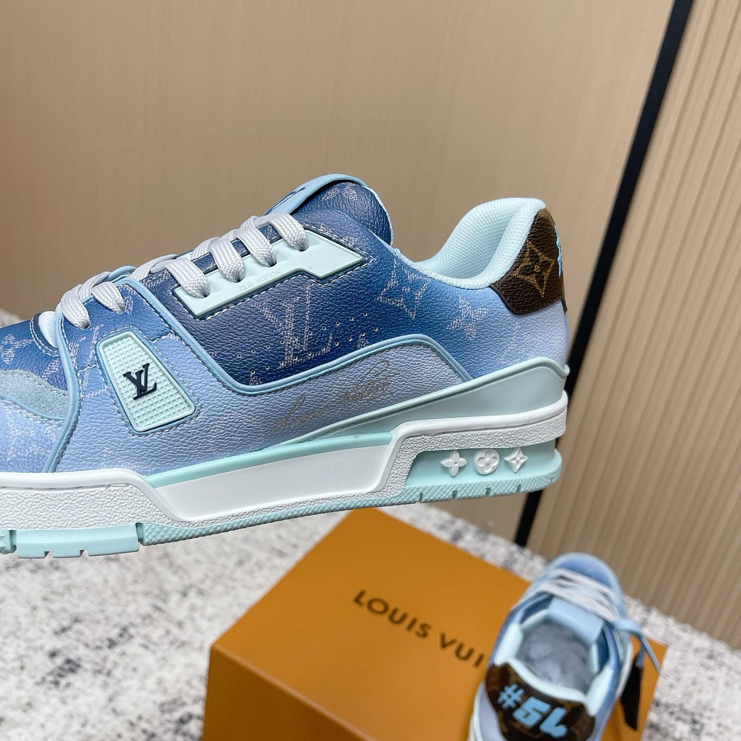 Louis Vuitton LV Trainer Sneaker  1AJTQO（upon uk size） - DesignerGu