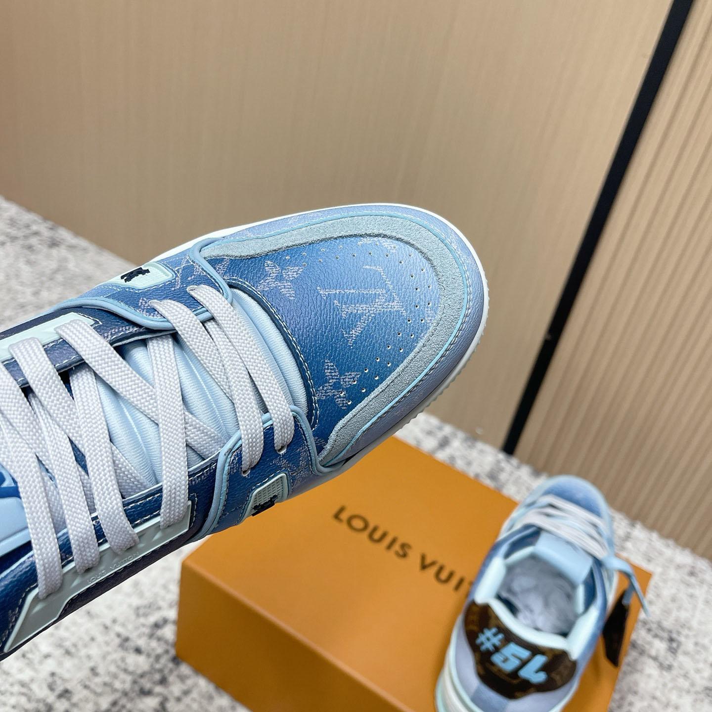 Louis Vuitton LV Trainer Sneaker  1AJTQO（upon uk size） - DesignerGu