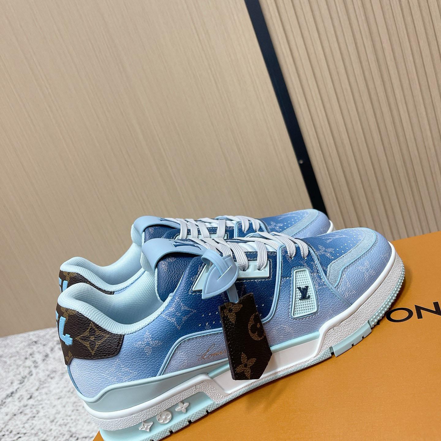 Louis Vuitton LV Trainer Sneaker  1AJTQO（upon uk size） - DesignerGu