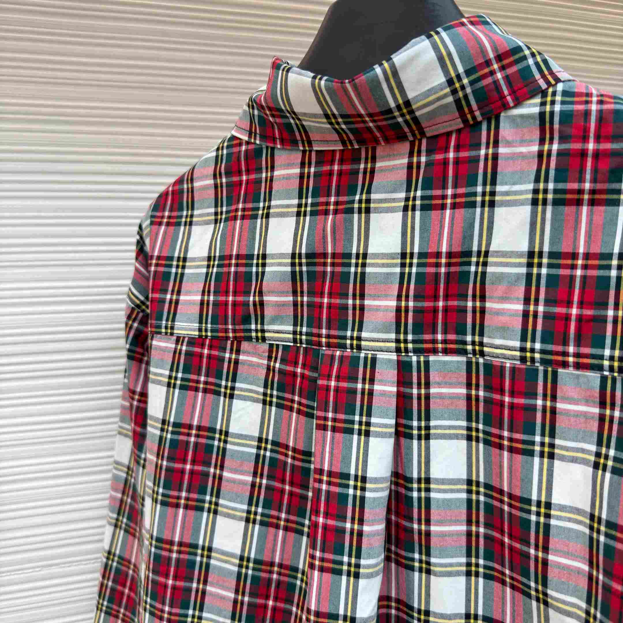 Celine Shirt In Tartan Cotton - DesignerGu