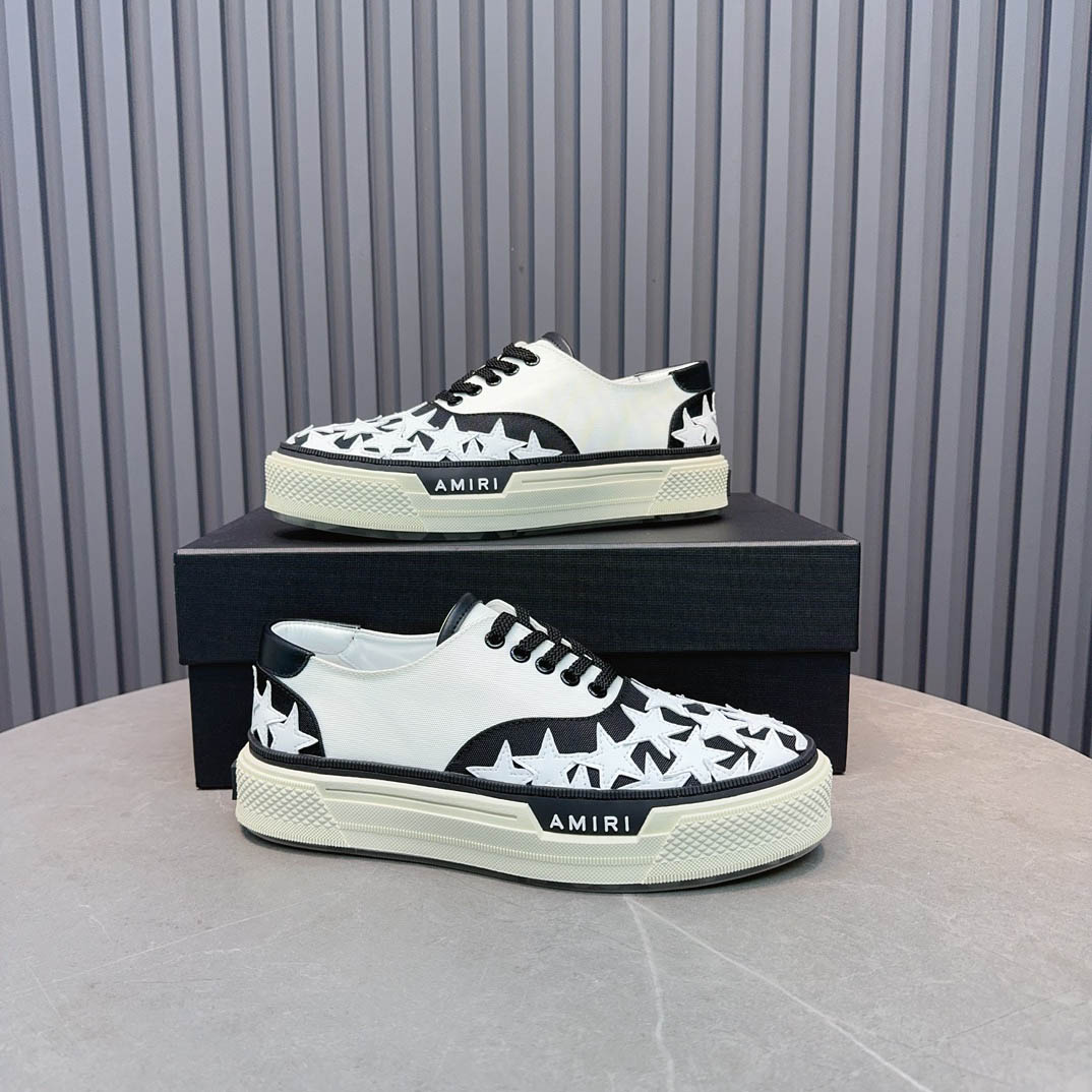 Amiri Stars Court 'White Black' - DesignerGu