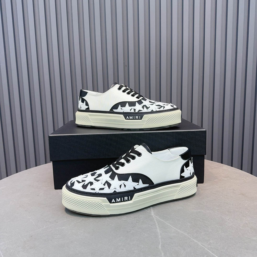 Amiri Stars Court 'White Black' - DesignerGu