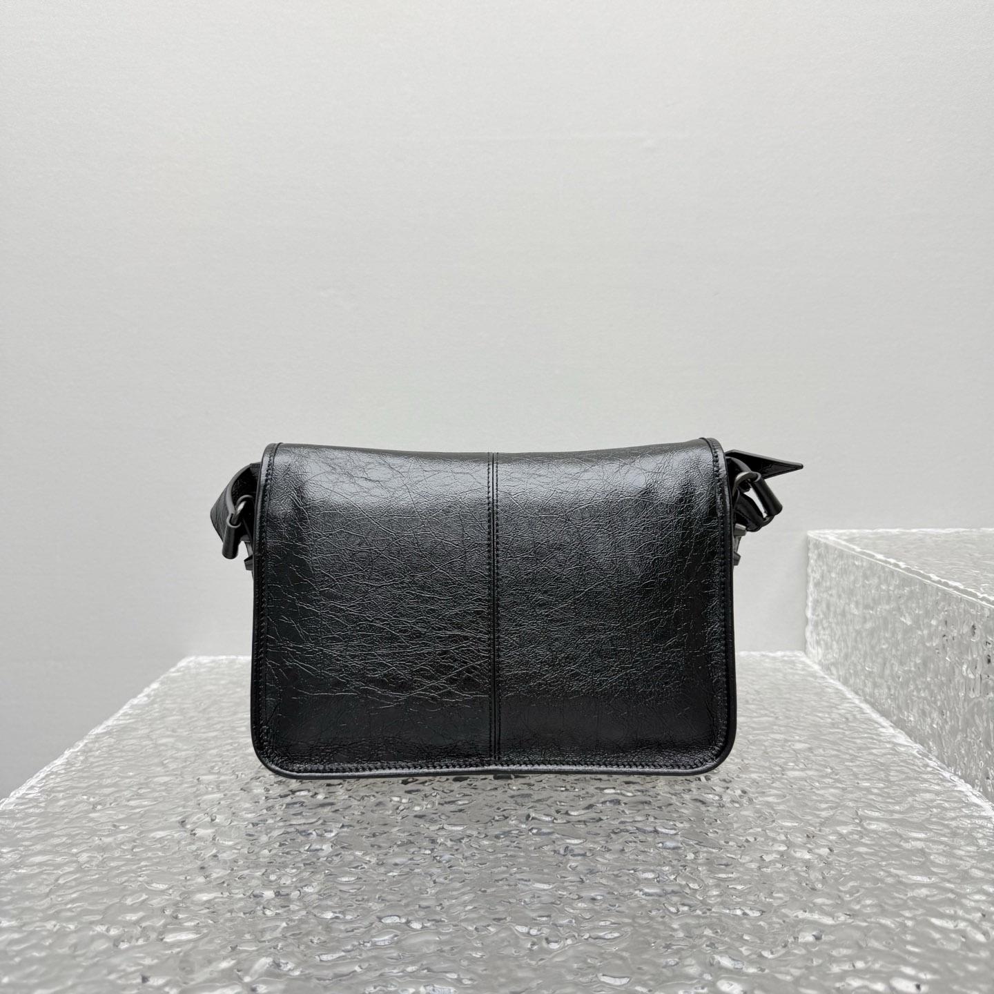 Balenciaga  Le City Leather Shoulder Bag - DesignerGu
