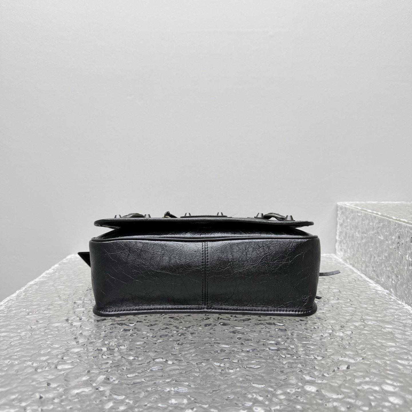 Balenciaga  Le City Leather Shoulder Bag - DesignerGu