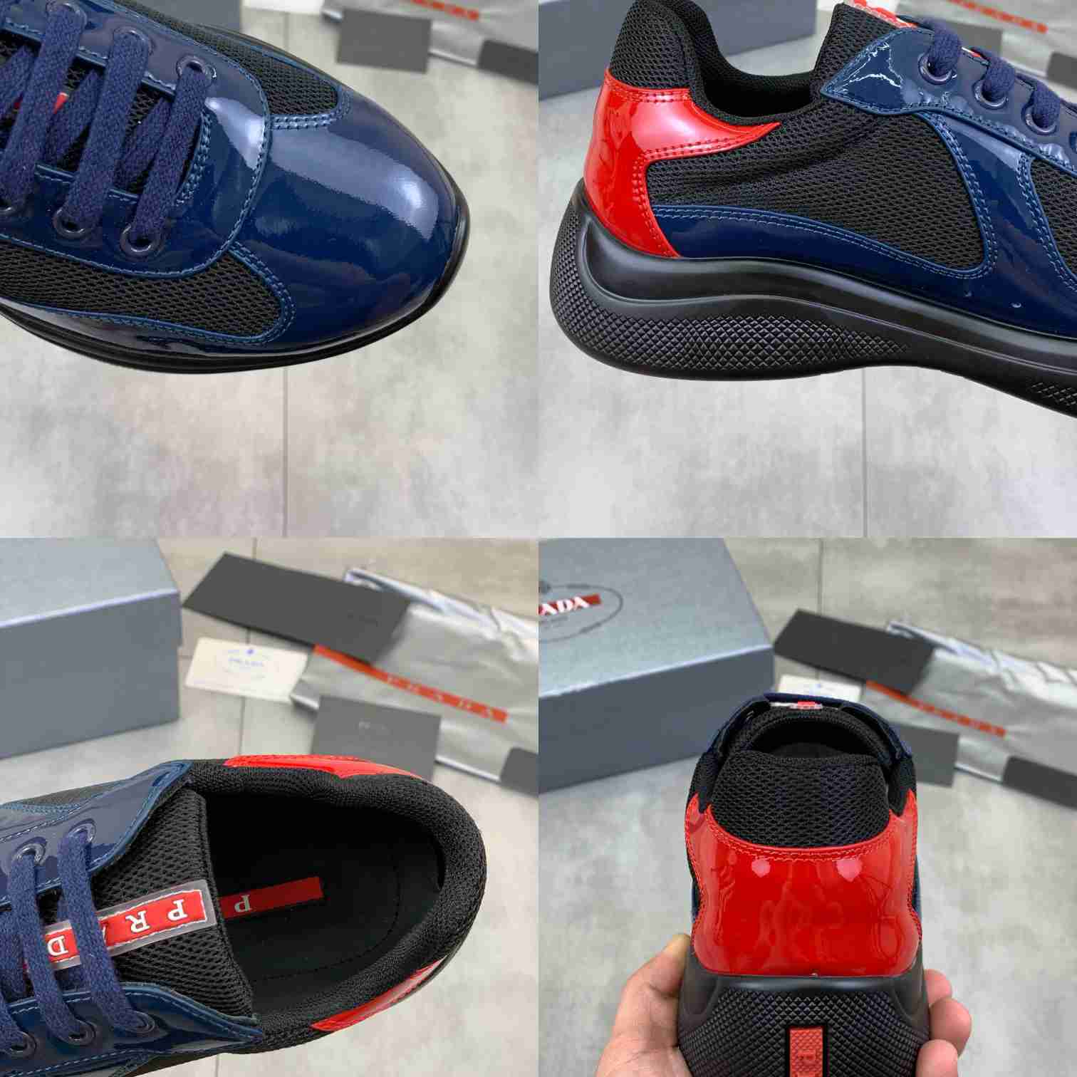Prada America's Cup 'Royal Blue Red' - DesignerGu