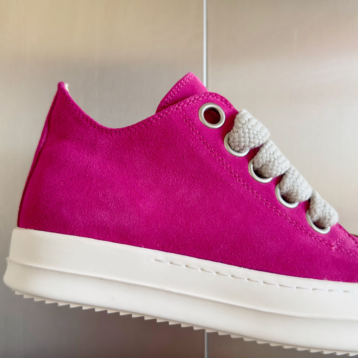 Rick Owens Laces Low-top  Sneakers - DesignerGu