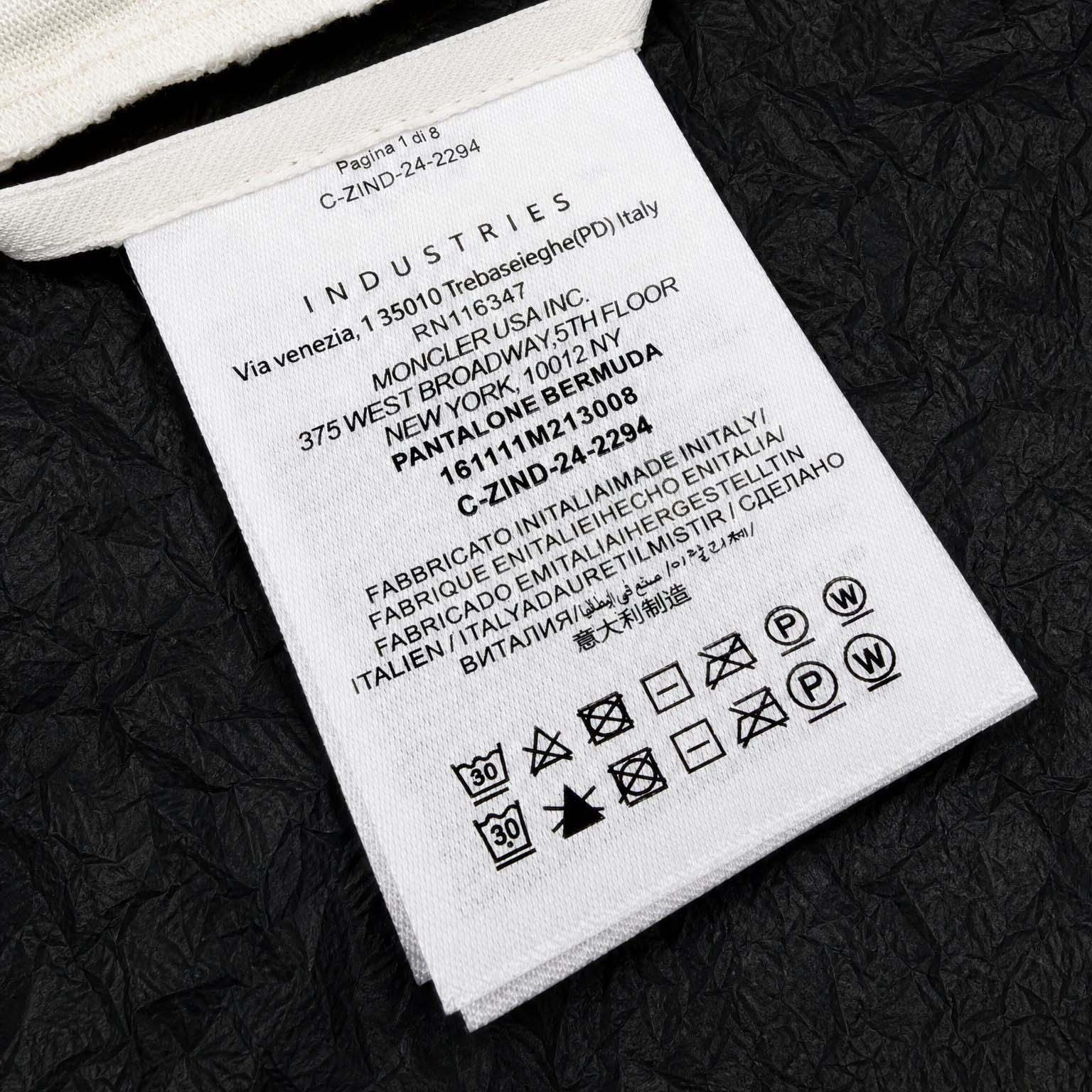 Moncler Striped Logo Cotton Jersey T-Shirt - DesignerGu