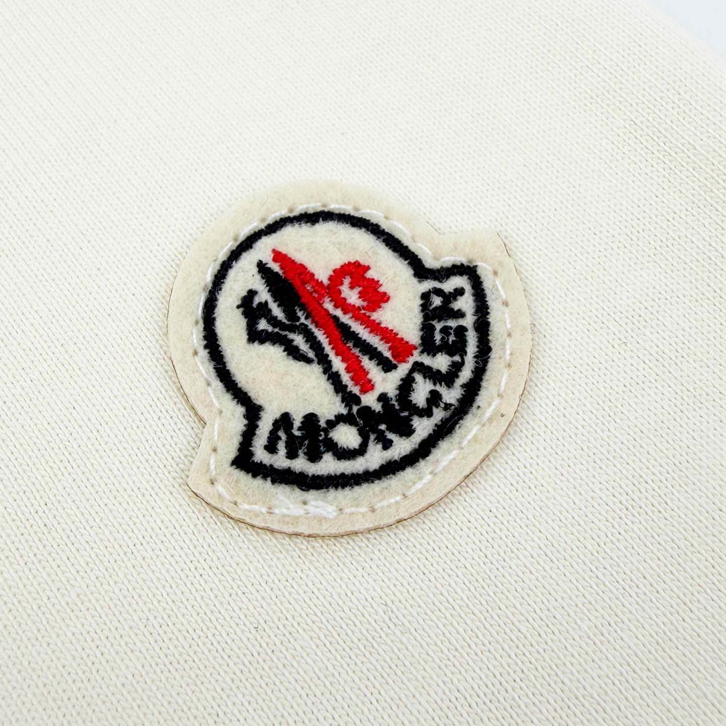 Moncler Striped Logo Cotton Jersey T-Shirt - DesignerGu