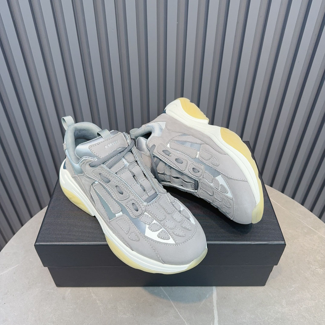 Amiri Bone Runner 'Grey' - DesignerGu
