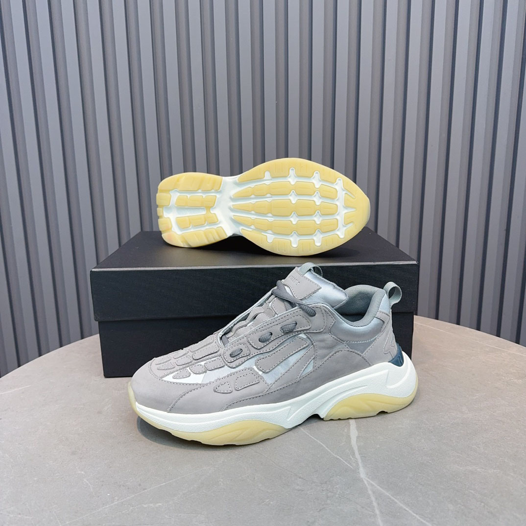 Amiri Bone Runner 'Grey' - DesignerGu