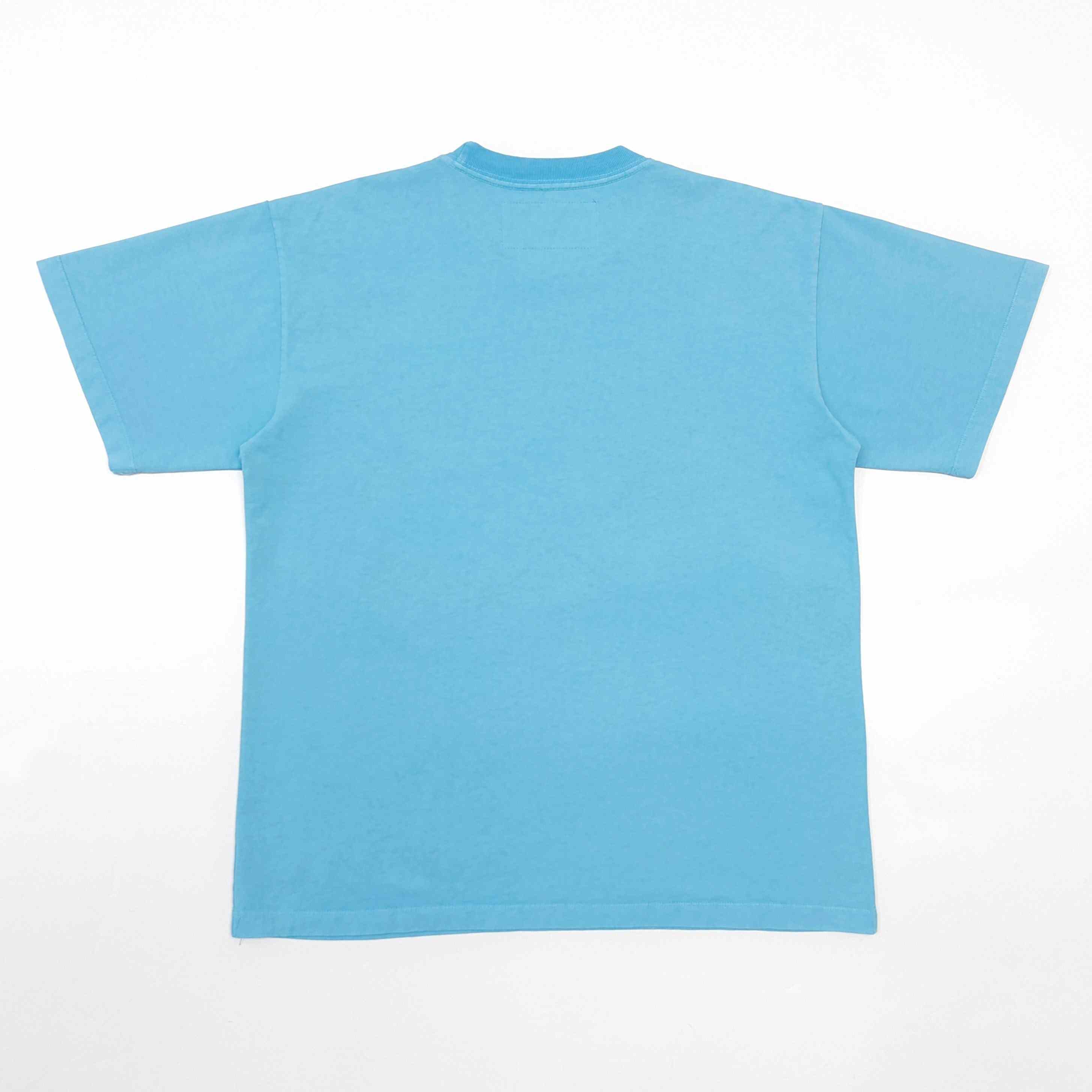 Sp5der Big 5 Star Rhinestone Tee 'Light Blue' - DesignerGu