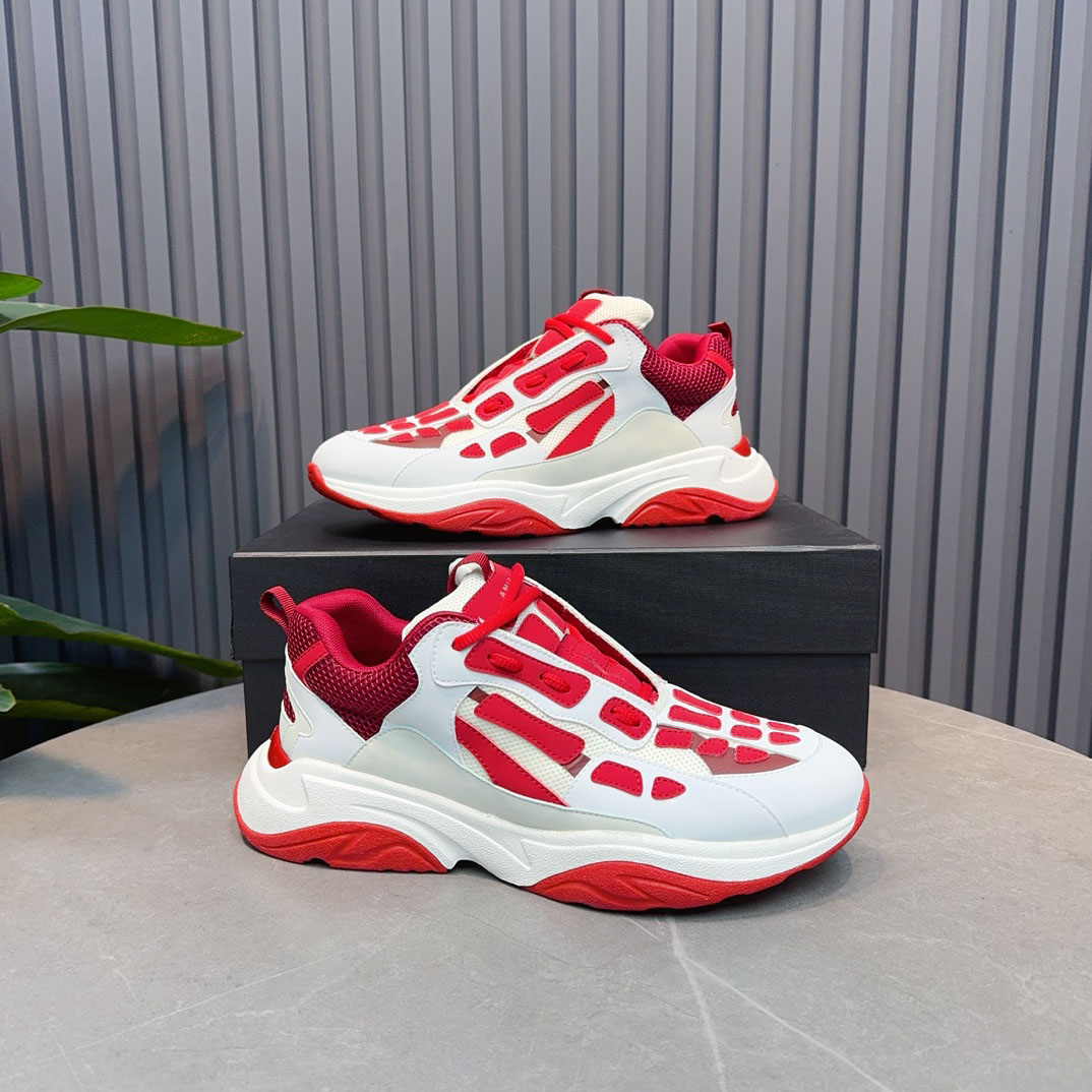 Amiri Bone Runner ' Red' - DesignerGu