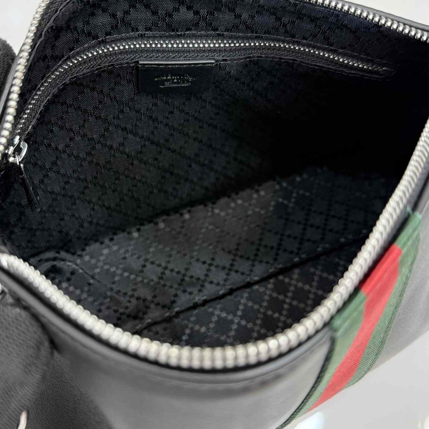 Gucci Web Trademark Medium Pouch - DesignerGu
