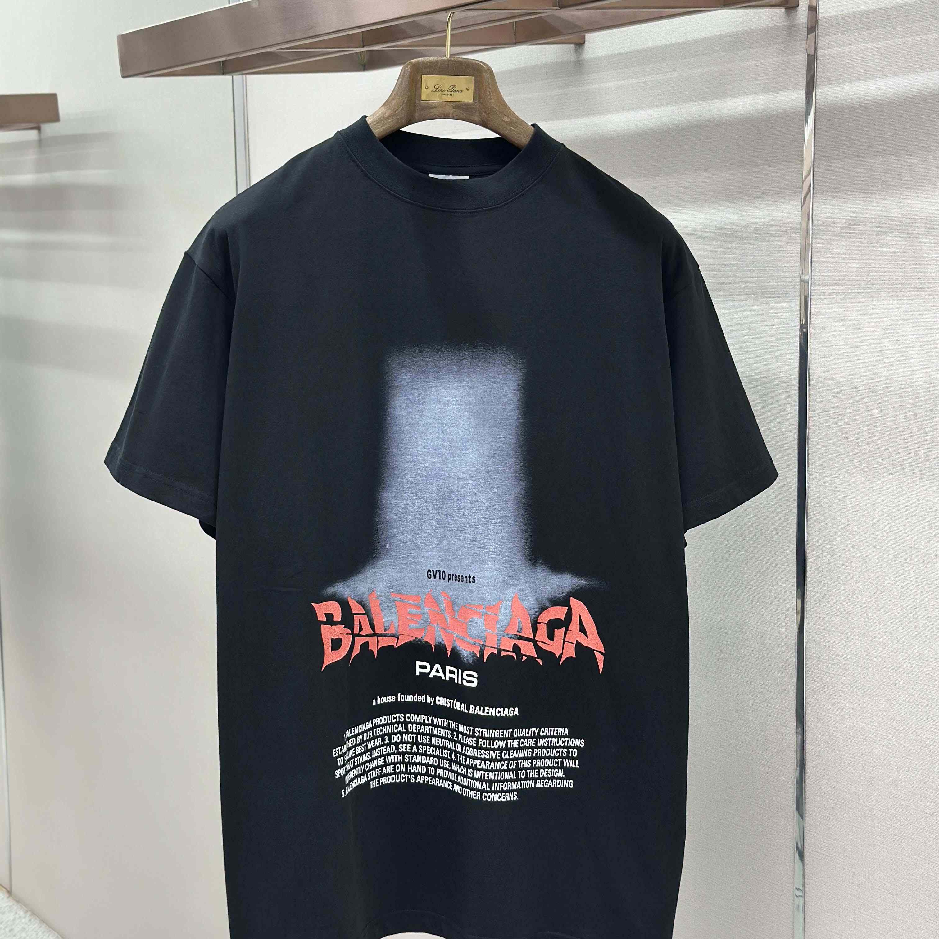 Balenciaga The Door Oversized T-Shirt  - DesignerGu