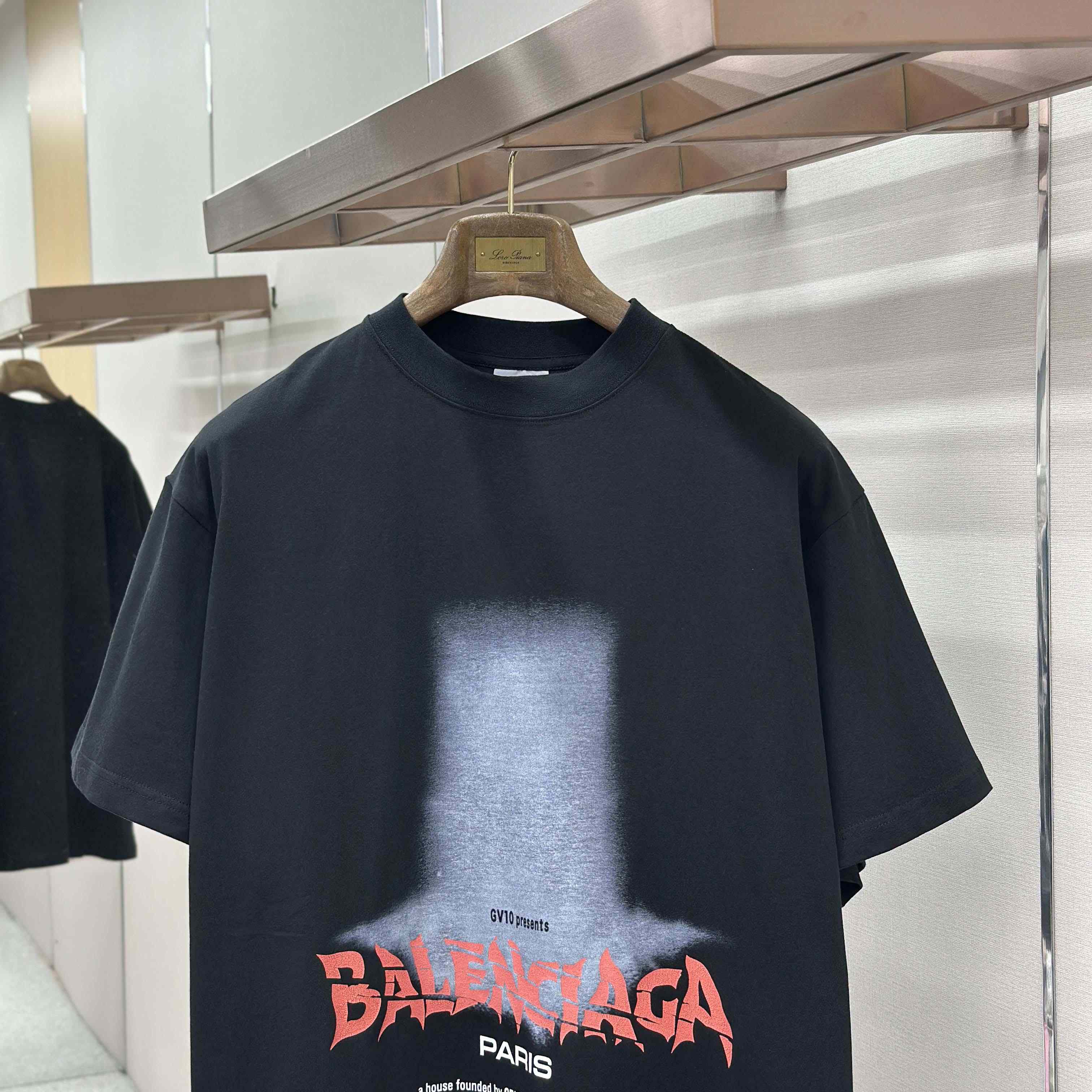 Balenciaga The Door Oversized T-Shirt  - DesignerGu
