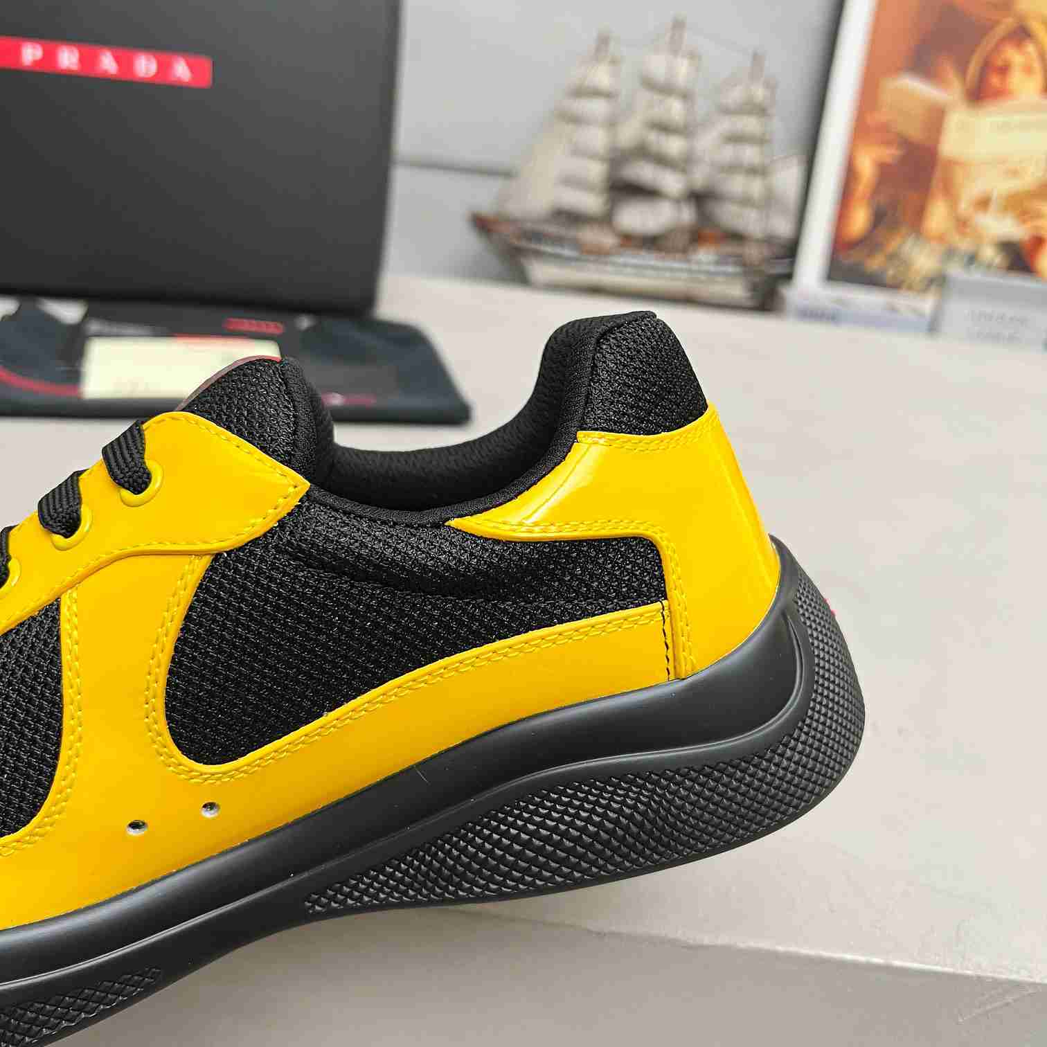 Prada America's Cup 'Yellow Black' - DesignerGu