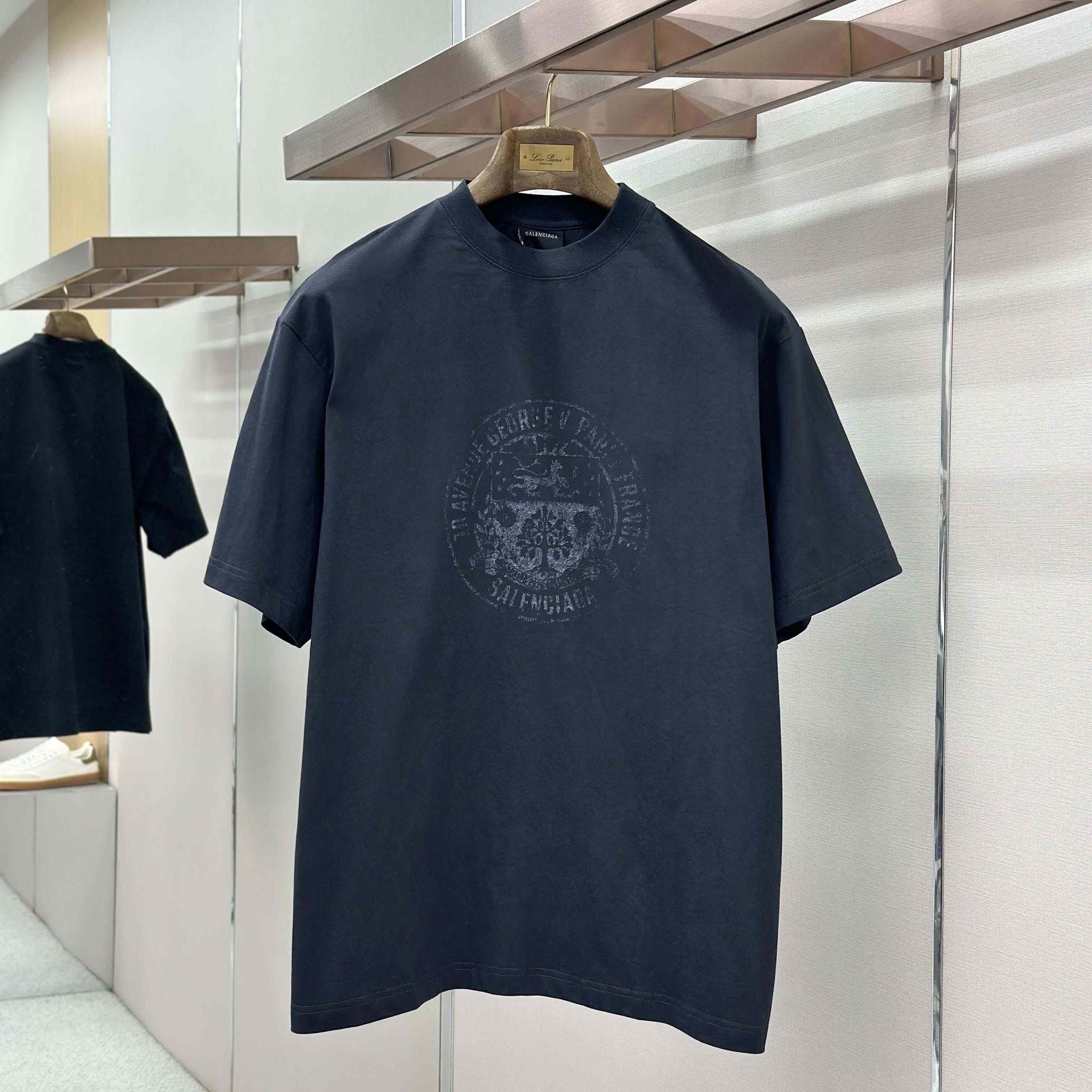 Balenciaga The Address Medium Fit T-Shirt  - DesignerGu