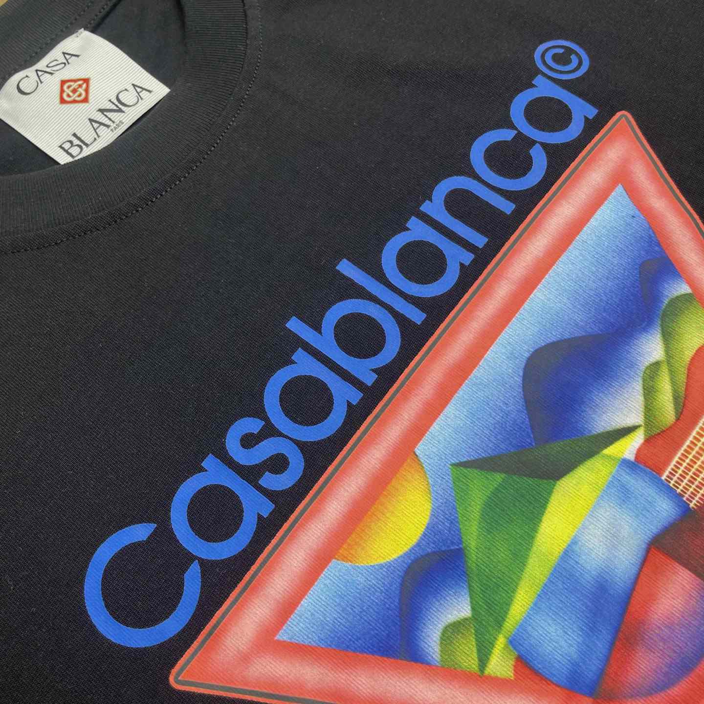 Casablanca Tennis Club Icon Short Sleeve T‑Shirt C1063 - DesignerGu