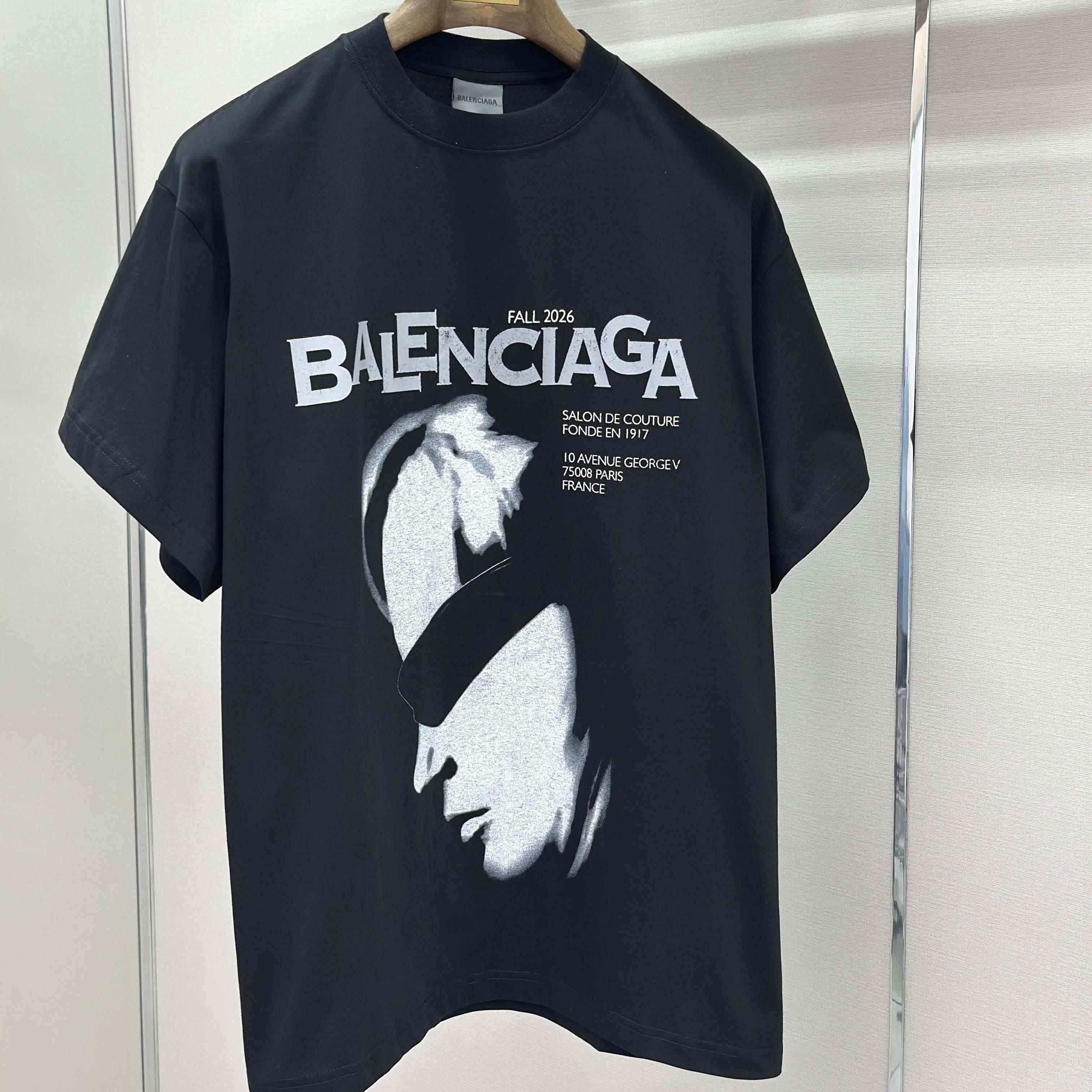 Balenciaga Lady In Shades Oversized T-Shirt  - DesignerGu
