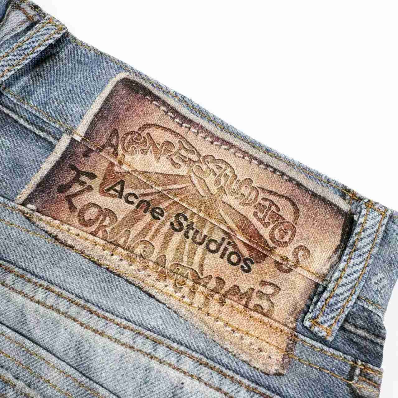 Acne Studios Ttrompe-l’œil Jeans - 1981 - DesignerGu