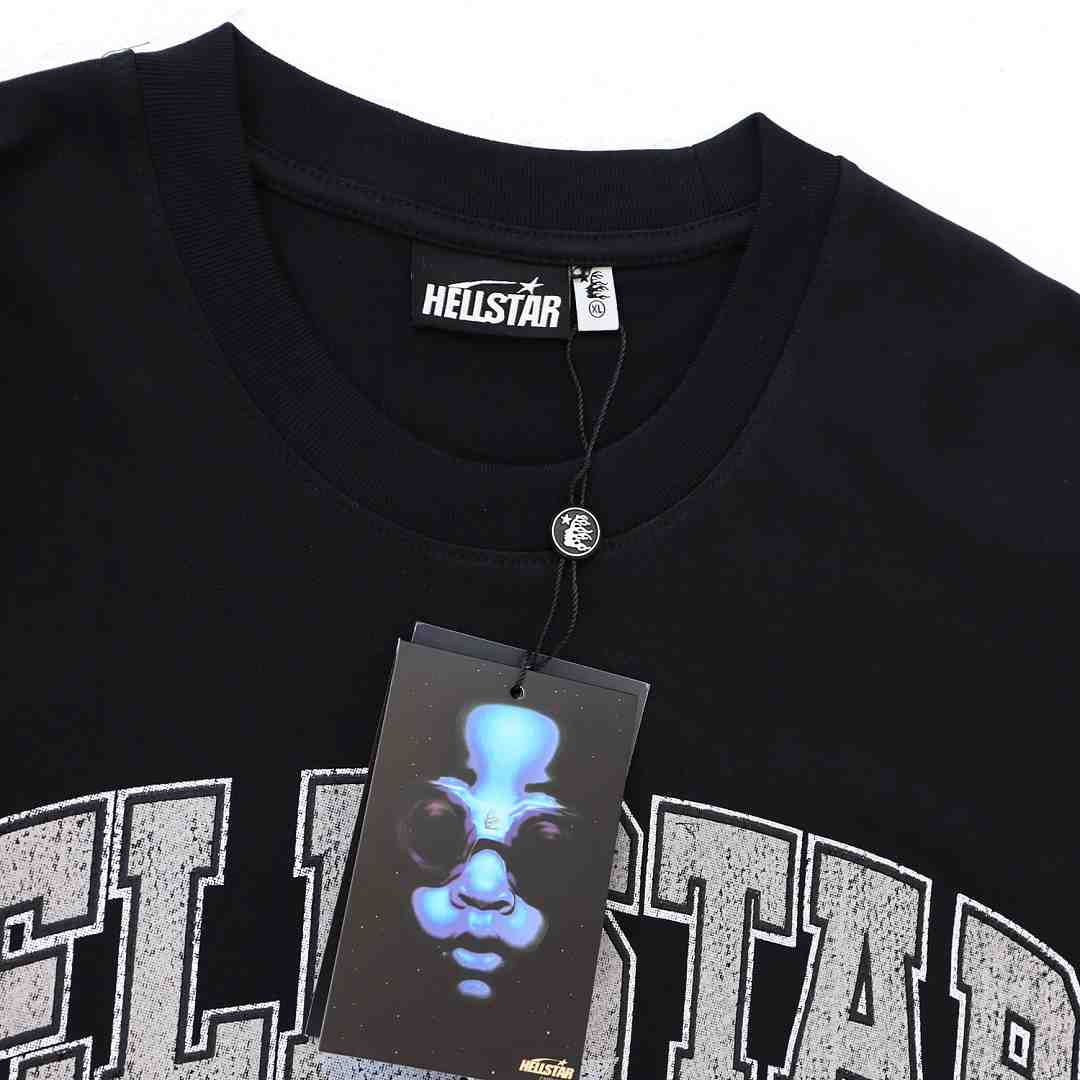 Hellstar XXL Athletics Tee Black - DesignerGu