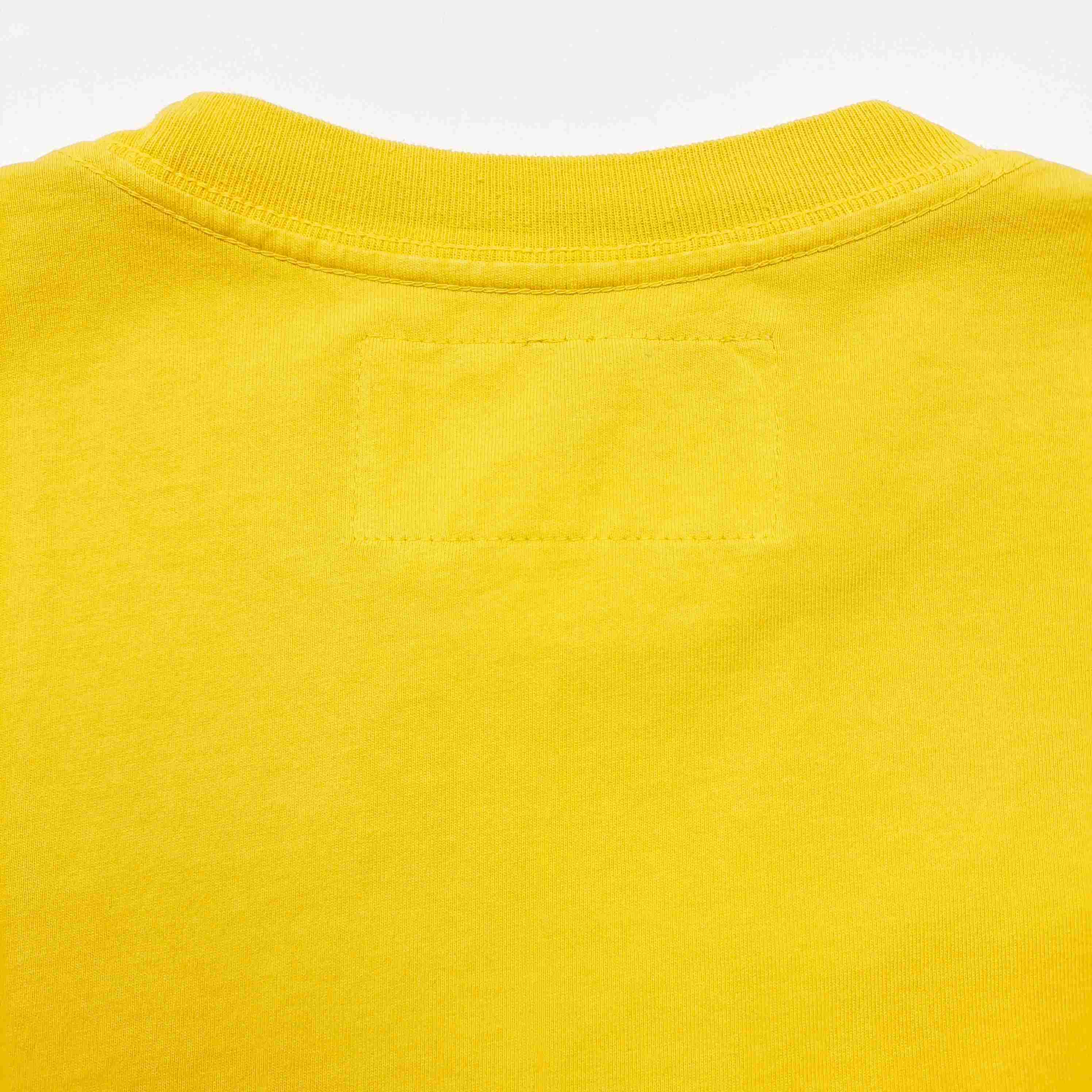 Sp5der Scattered Og Web V2 Tee 'Yellow' - DesignerGu