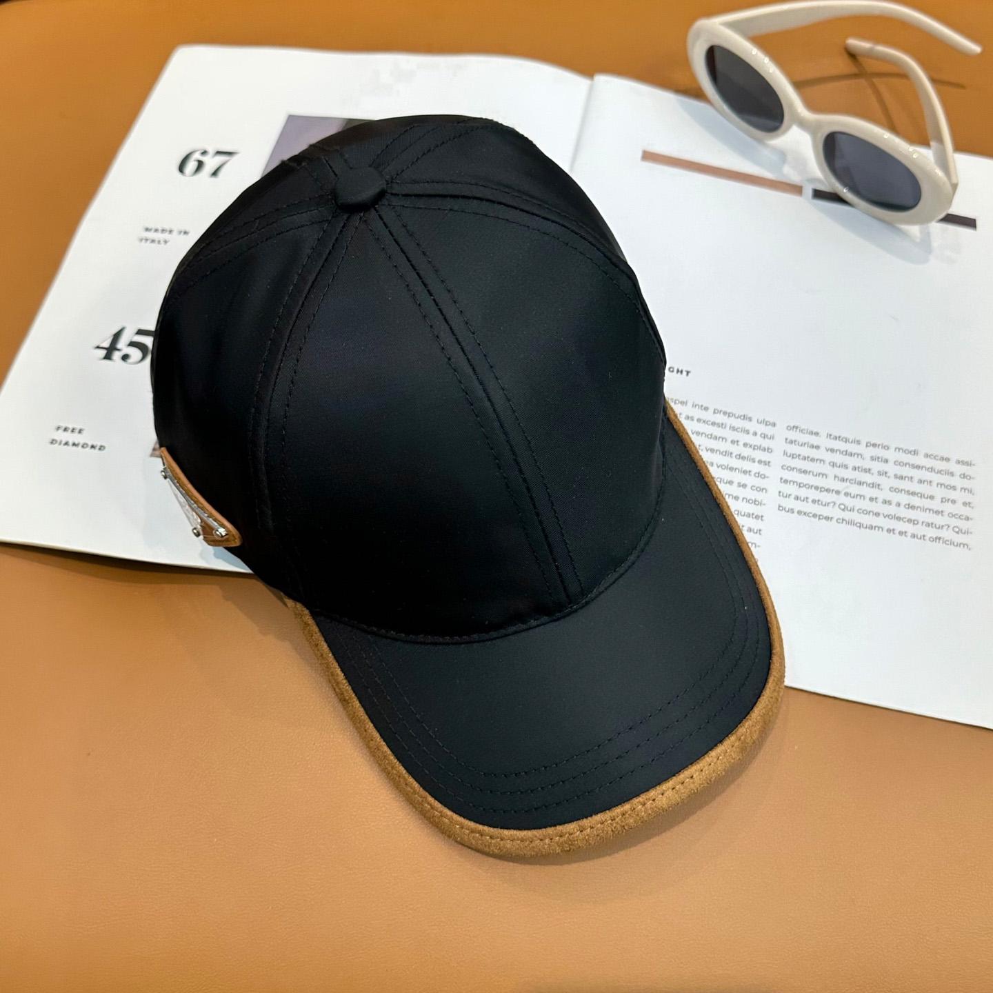 Prada Re-Nylon Baseball Cap - DesignerGu