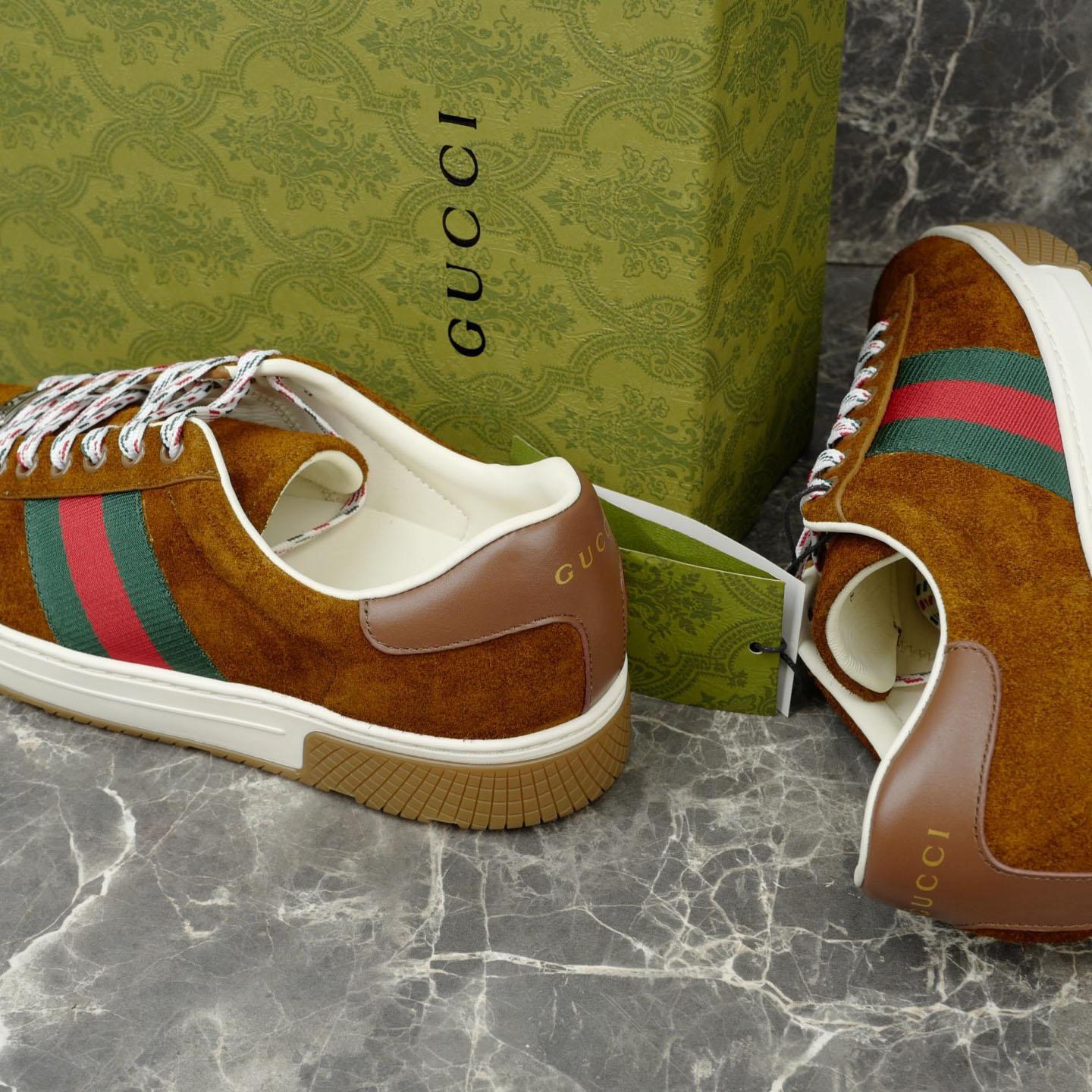 Gucci Ace Sneaker With Web - DesignerGu
