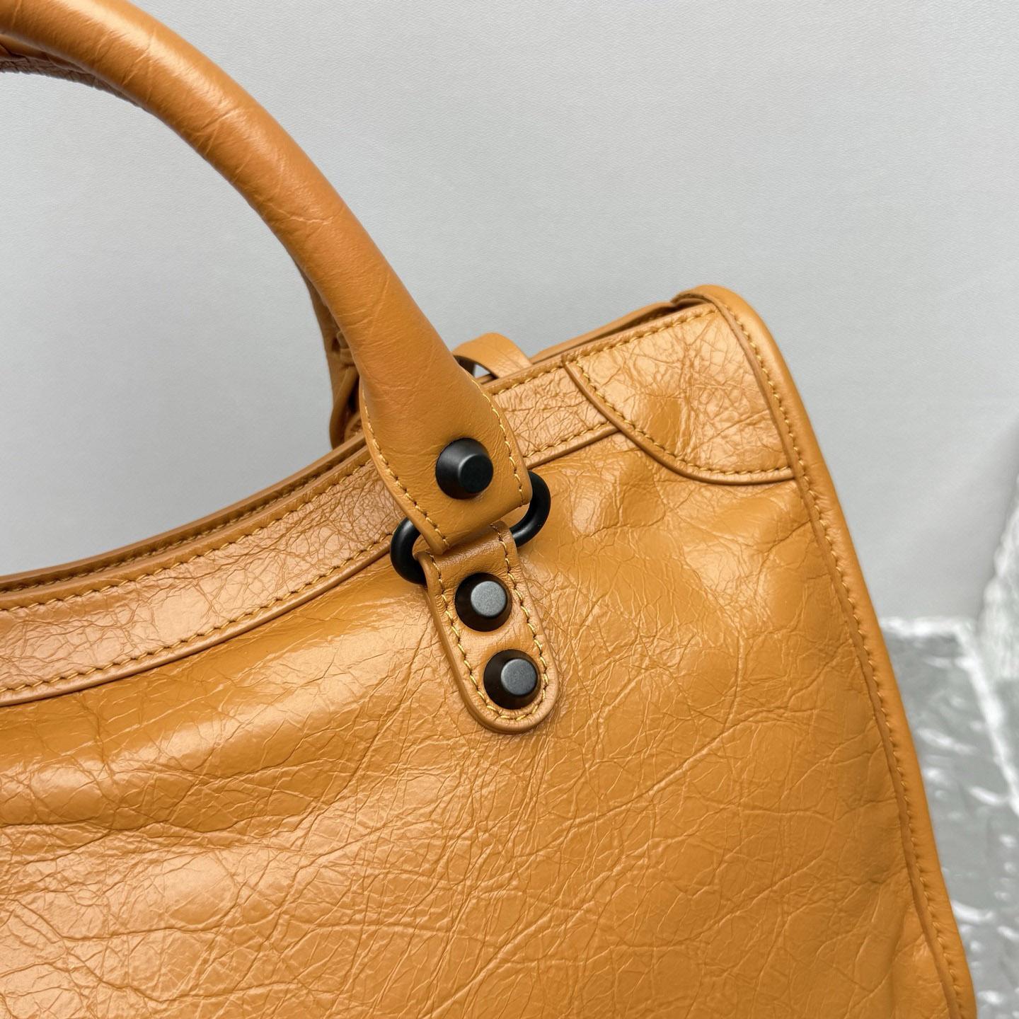 Balenciaga  Le City Bag Small In Camel - DesignerGu
