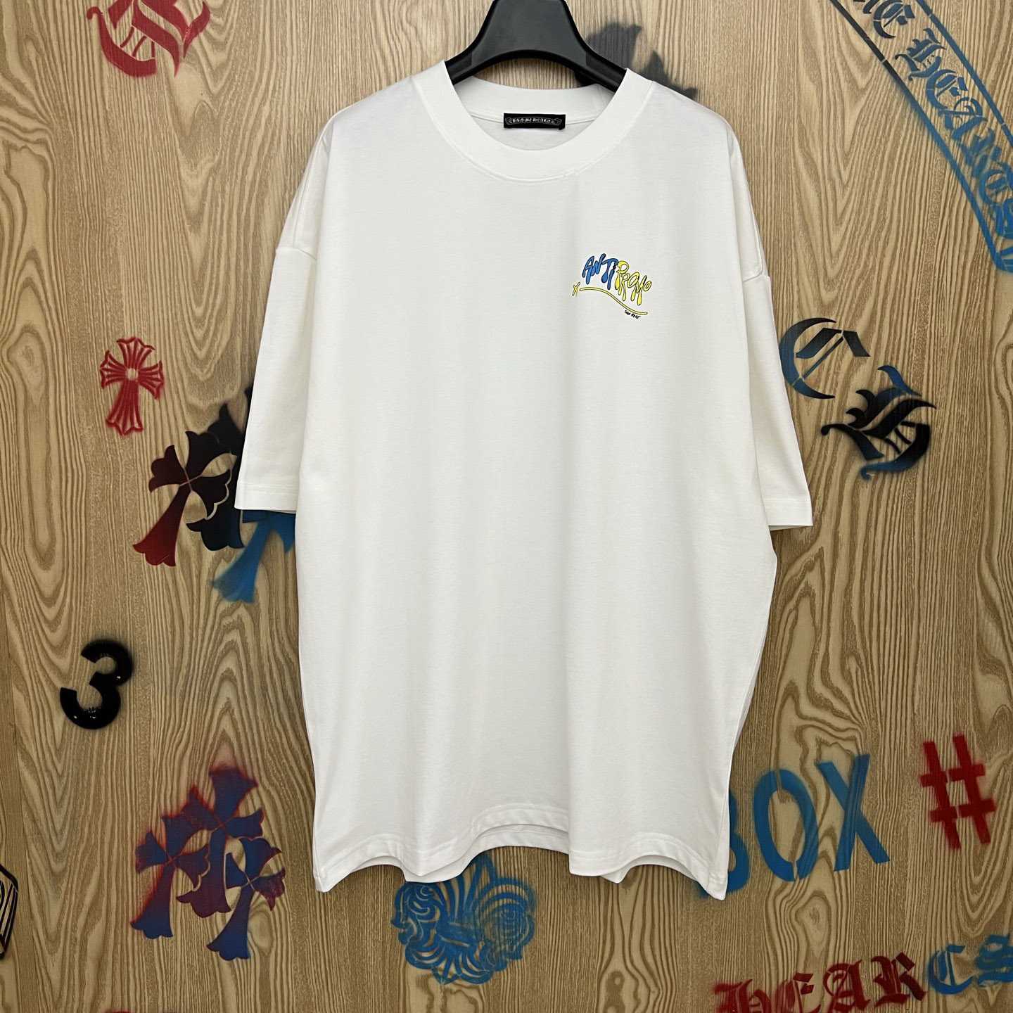 Chrome Hearts Matty Boy Anti Promo White Tee - DesignerGu