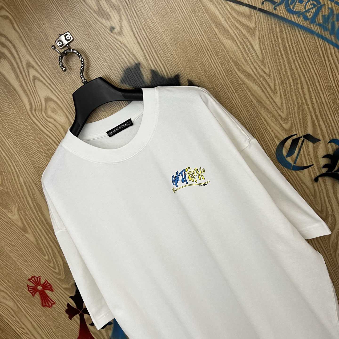 Chrome Hearts Matty Boy Anti Promo White Tee - DesignerGu