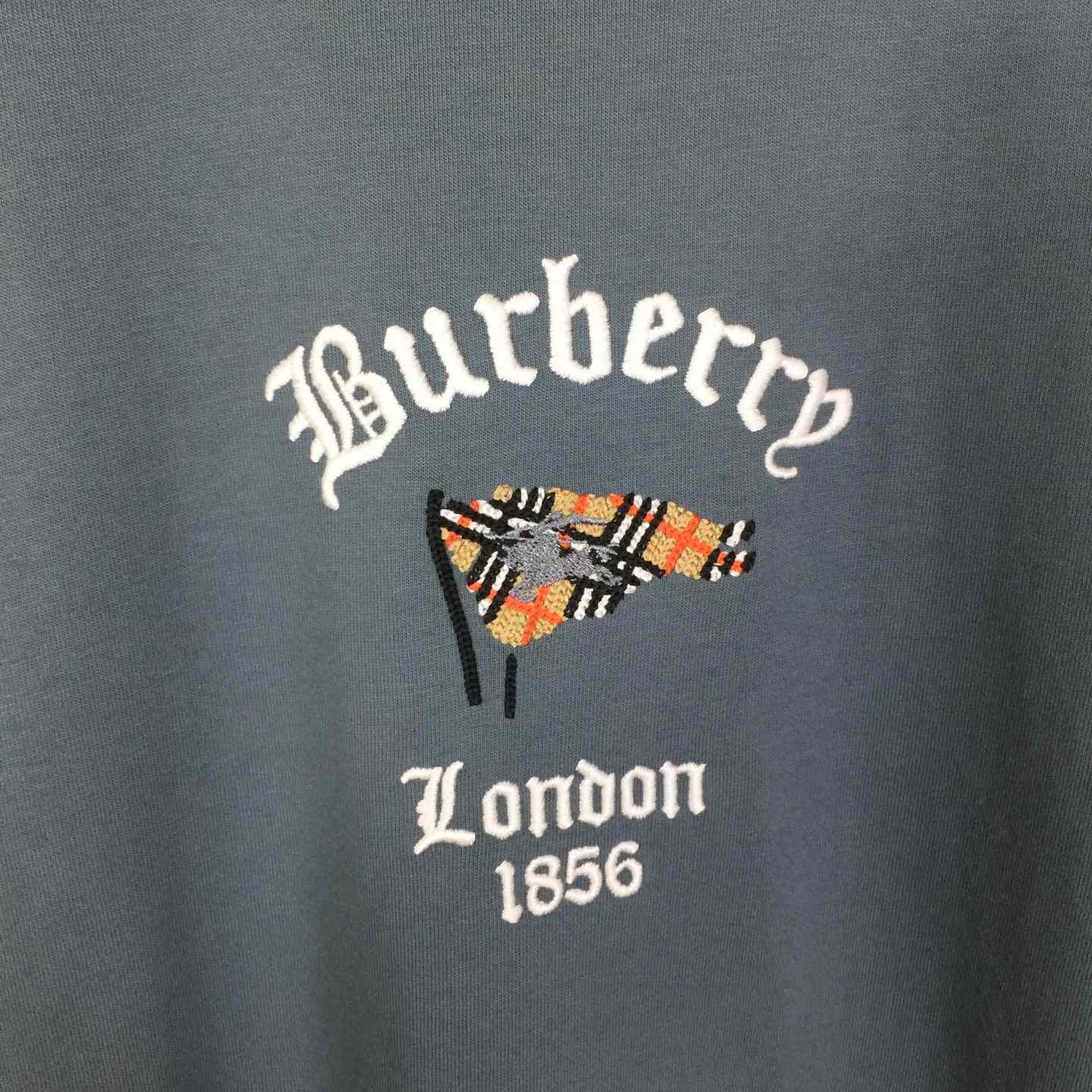 Burberry Check Flag Cotton T-shirt - DesignerGu